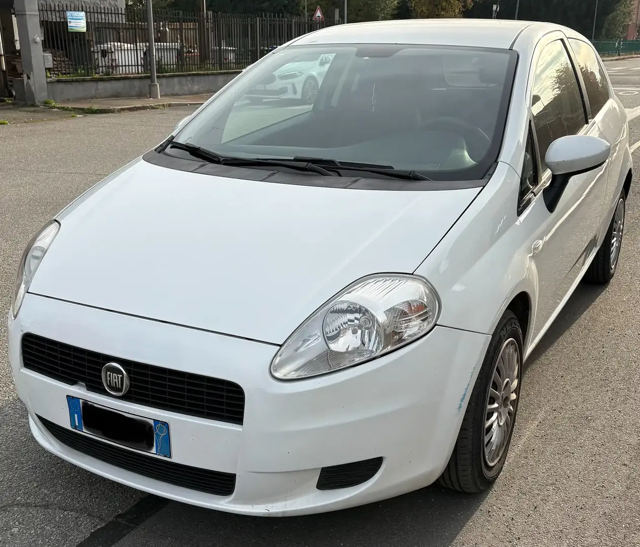 Fiat Grande Punto Grande Punto 3p 1.3 mjt 16v Dynamic 90cv 6m FL Bianco - 1