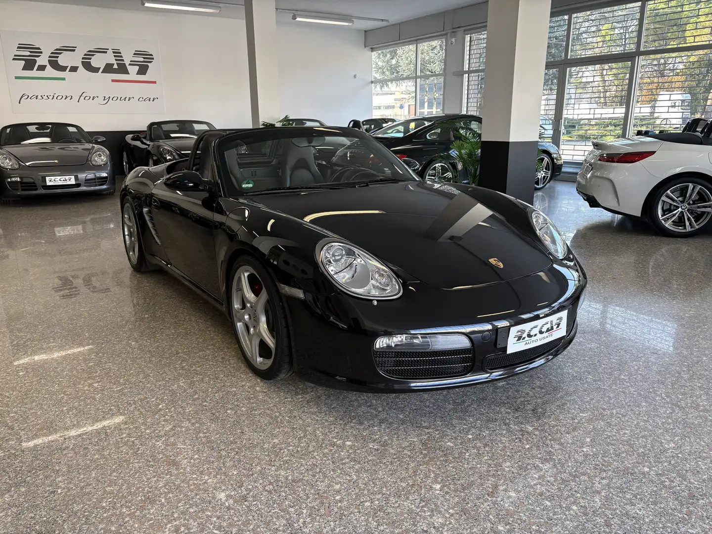 Porsche Boxster 3.2 S 280cv interni capote marrone Nero - 2