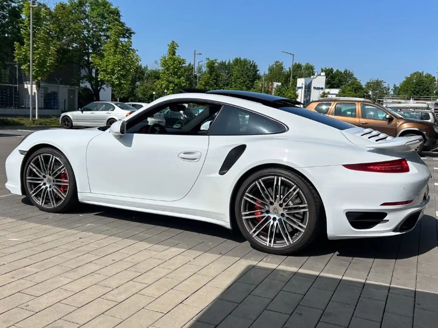 Porsche 991 Schiebedach Weiß - 2
