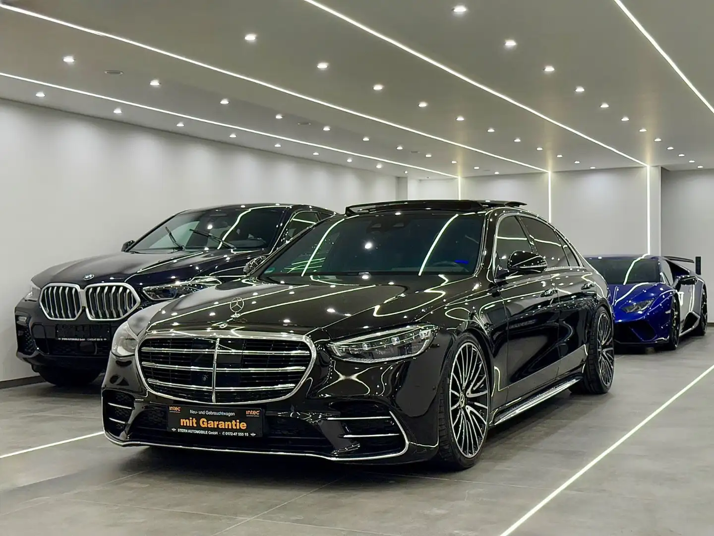 Mercedes-Benz S 400 d 4Matic L AMG Exclusiv Fond-TV/Burm.4D Schwarz - 2