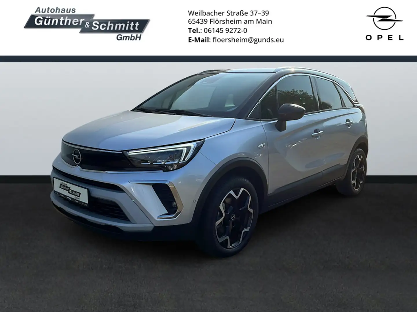 Opel Crossland 1.2 Ultimate Paket KLIMA PDC NAVI Silber - 1