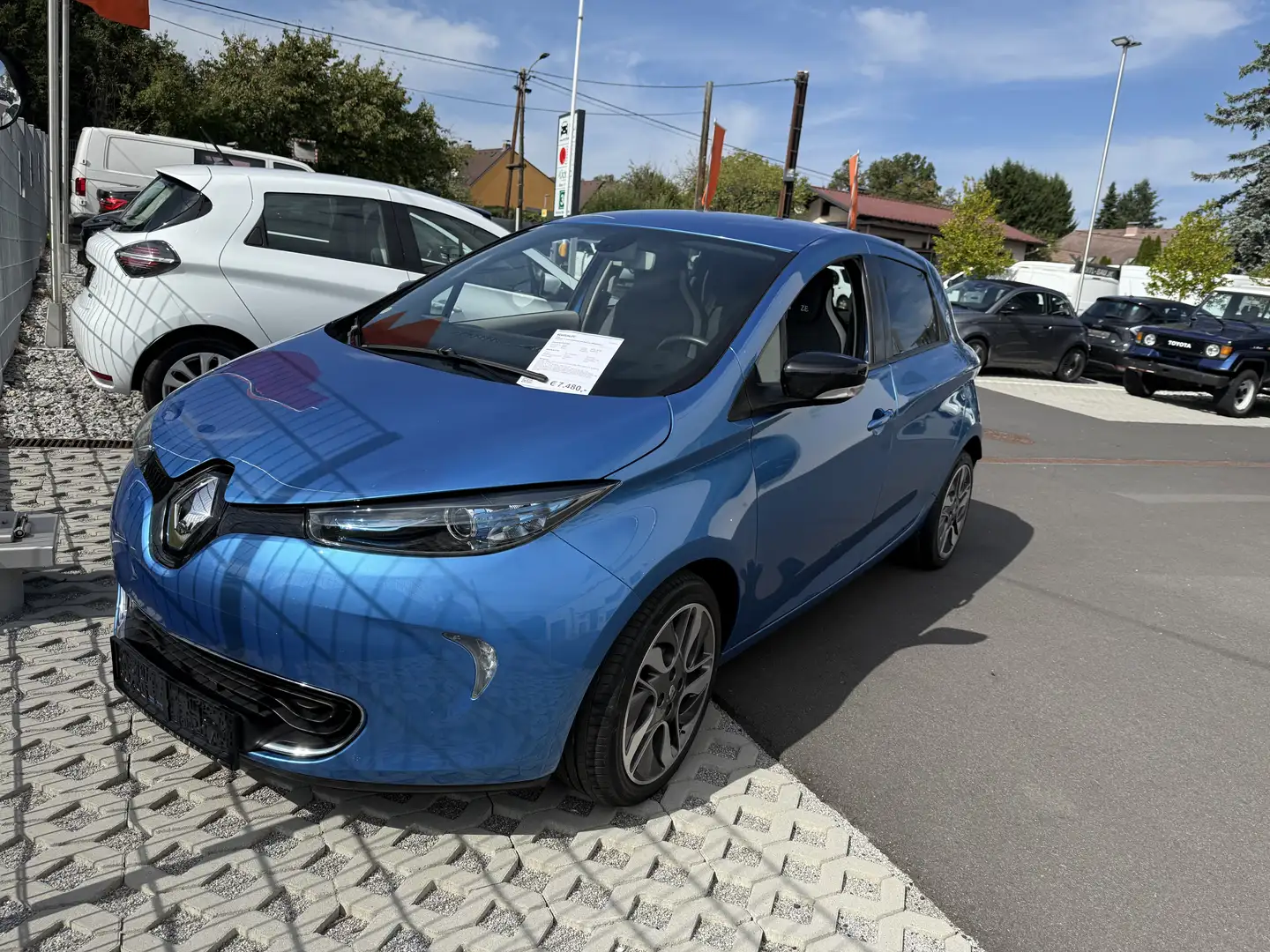 Renault ZOE Zoe R90 41 kWh 300km Intens Batteriemiete KFZ6063 Blau - 2