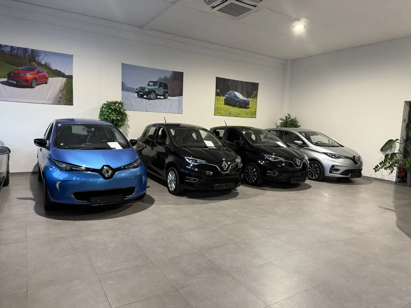 Renault ZOE Zoe R90 41 kWh 300km Intens Batteriemiete KFZ6063 Blau - 1