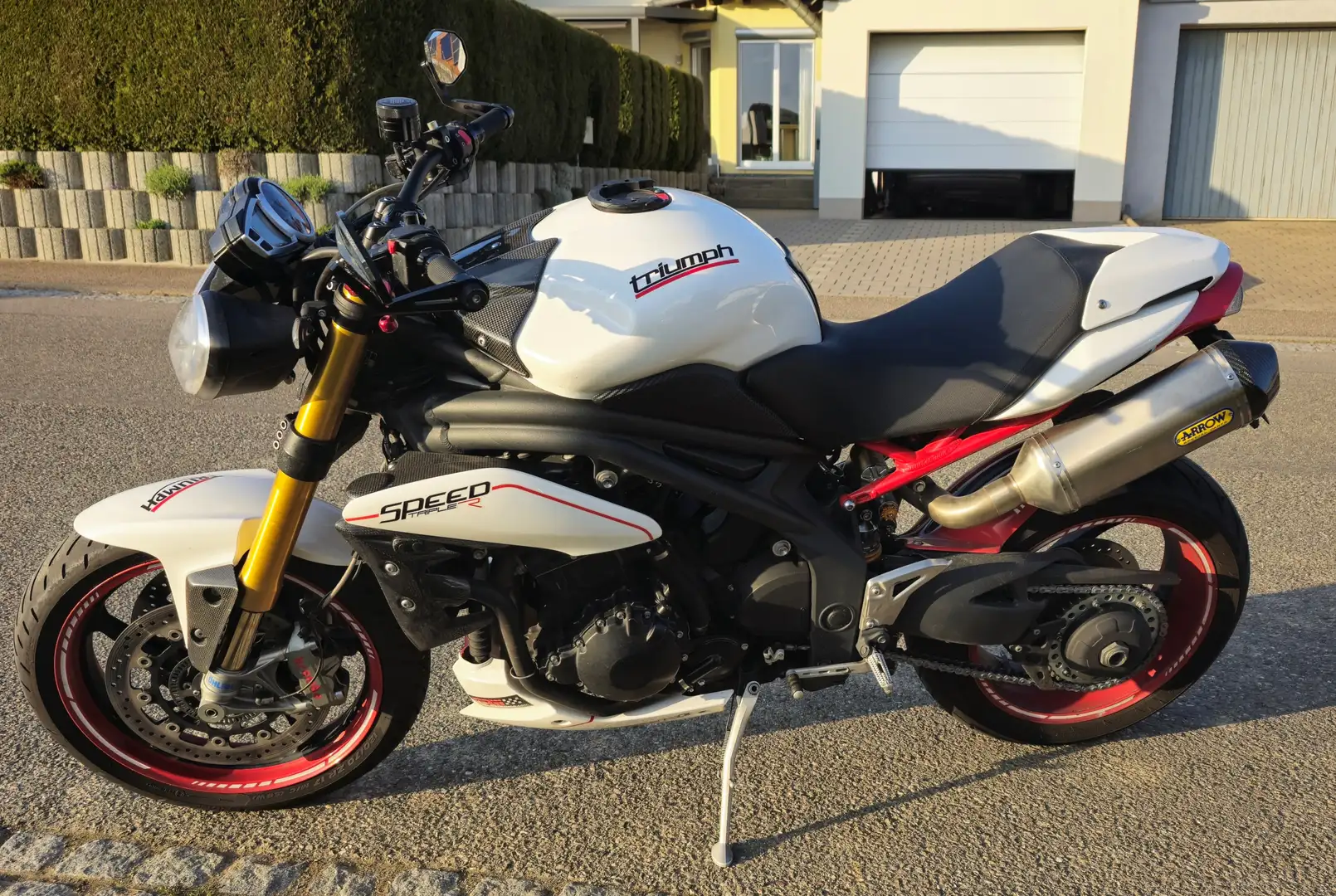 Triumph Speed Triple R Weiß - 2