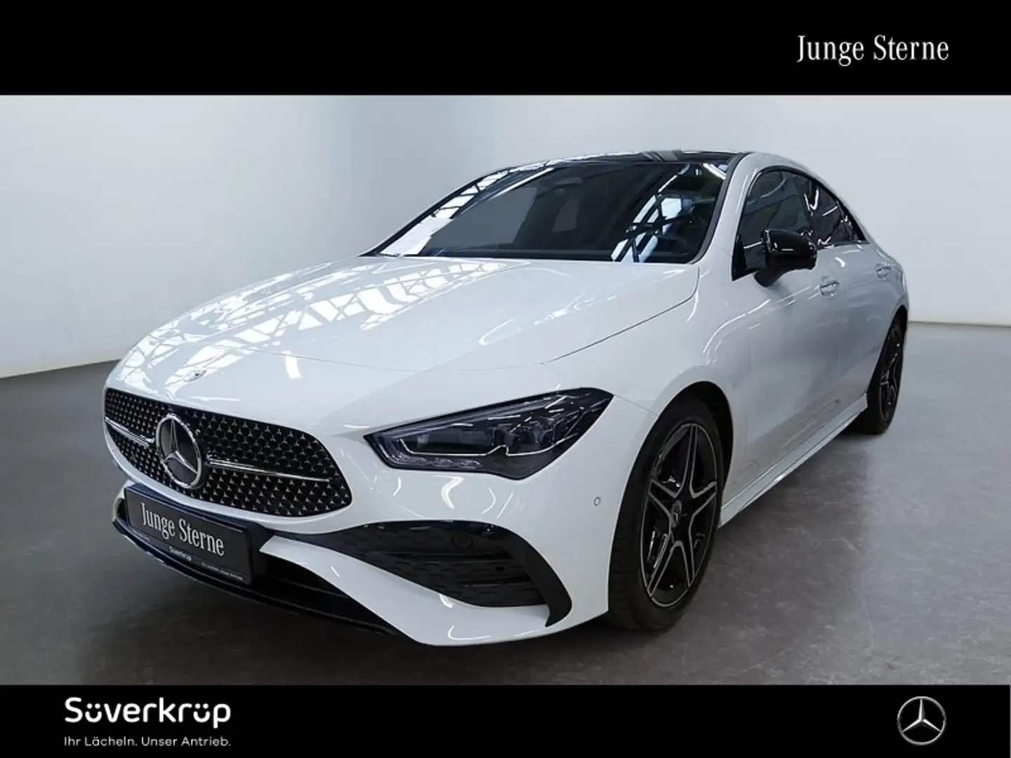 Mercedes-Benz CLA 180 Coupé , AMG BURM NIGHT PREMIUM MEMO 360 Weiß - 1