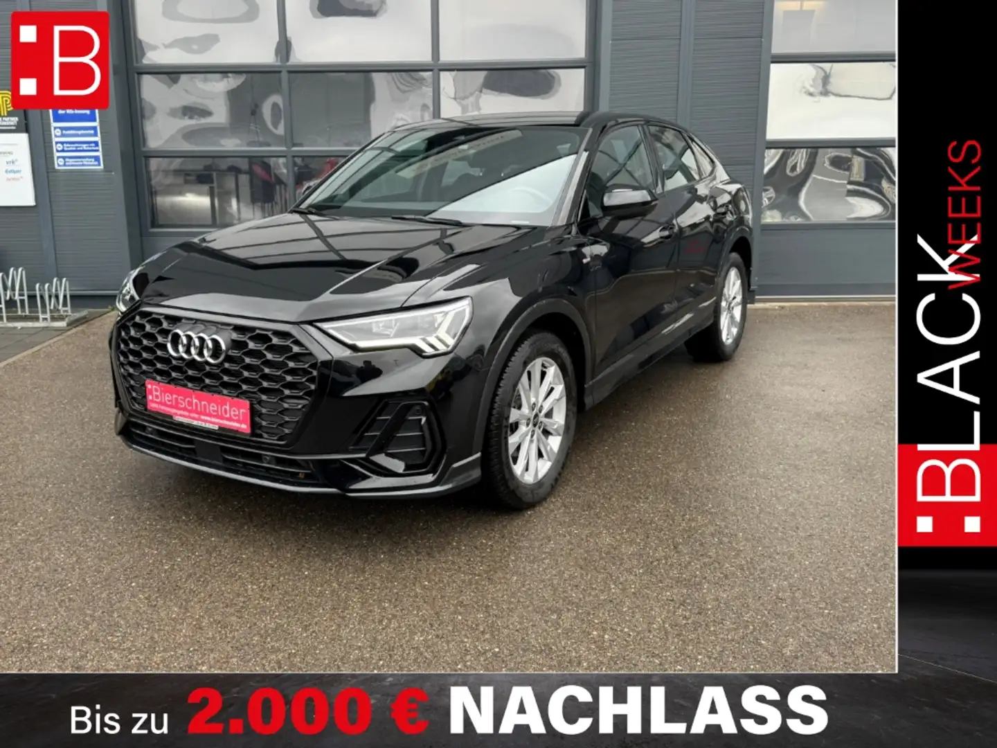 Audi Q3 Sportback 35 TFSI S-tronic S line LED NAVI ACC PDC Black - 1