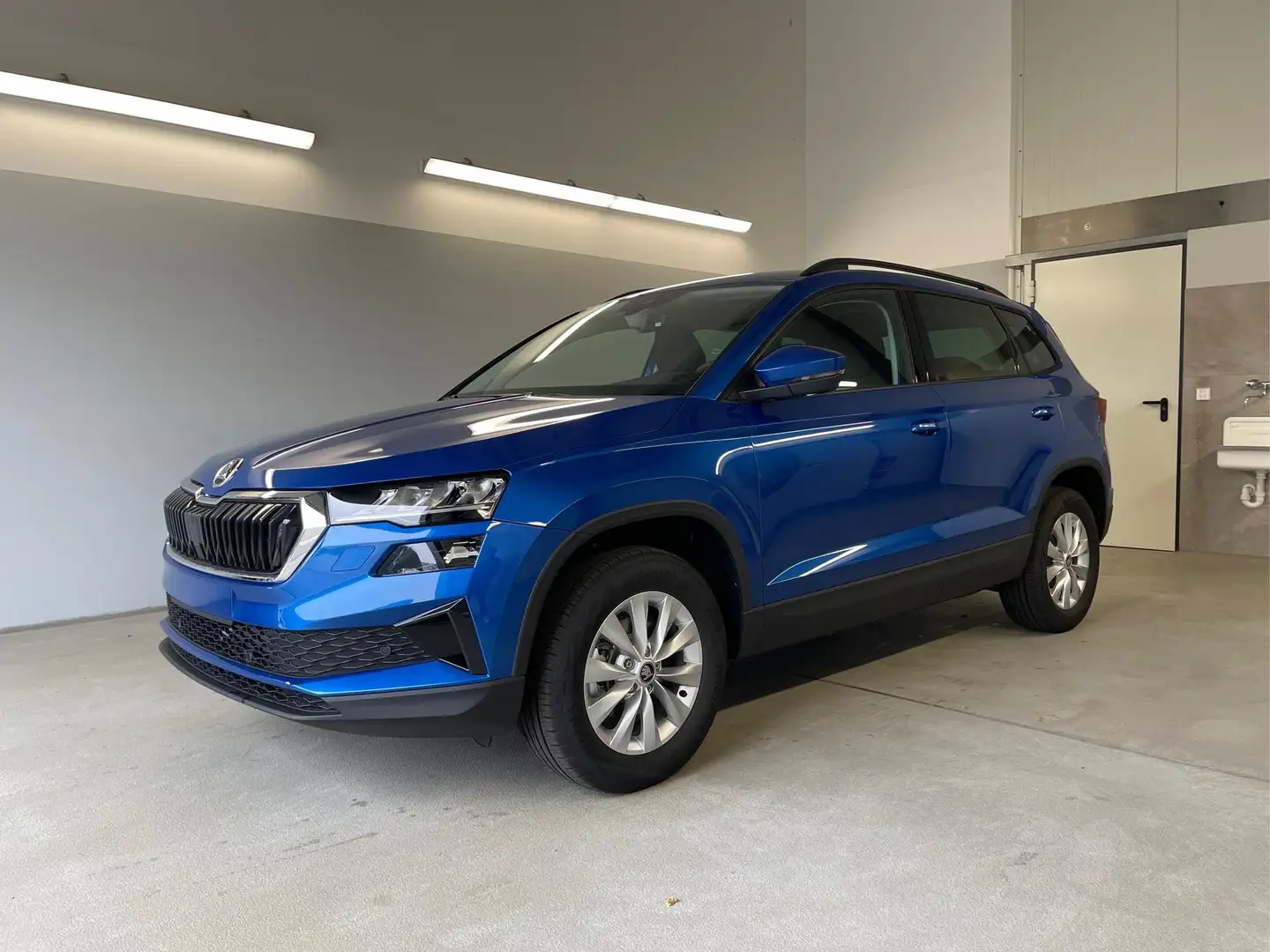 Skoda Karoq Selection 150PS TSI DSG Navi+ACC+AHK+Kessy+Kame... Blu/Azzurro - 1