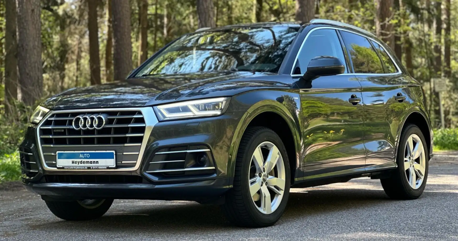 Audi Q5 quattro sport Panorama  S Line Gris - 1