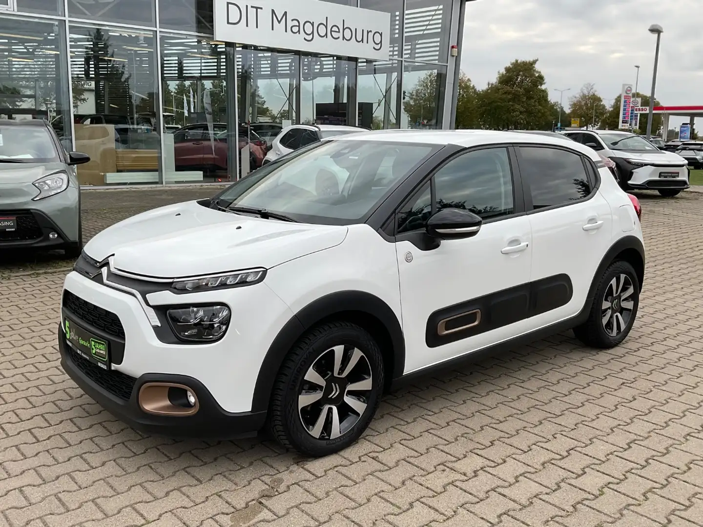 Citroen C3 1.2 C-Series LED+KlimaA+LM+PDC Blanco - 2