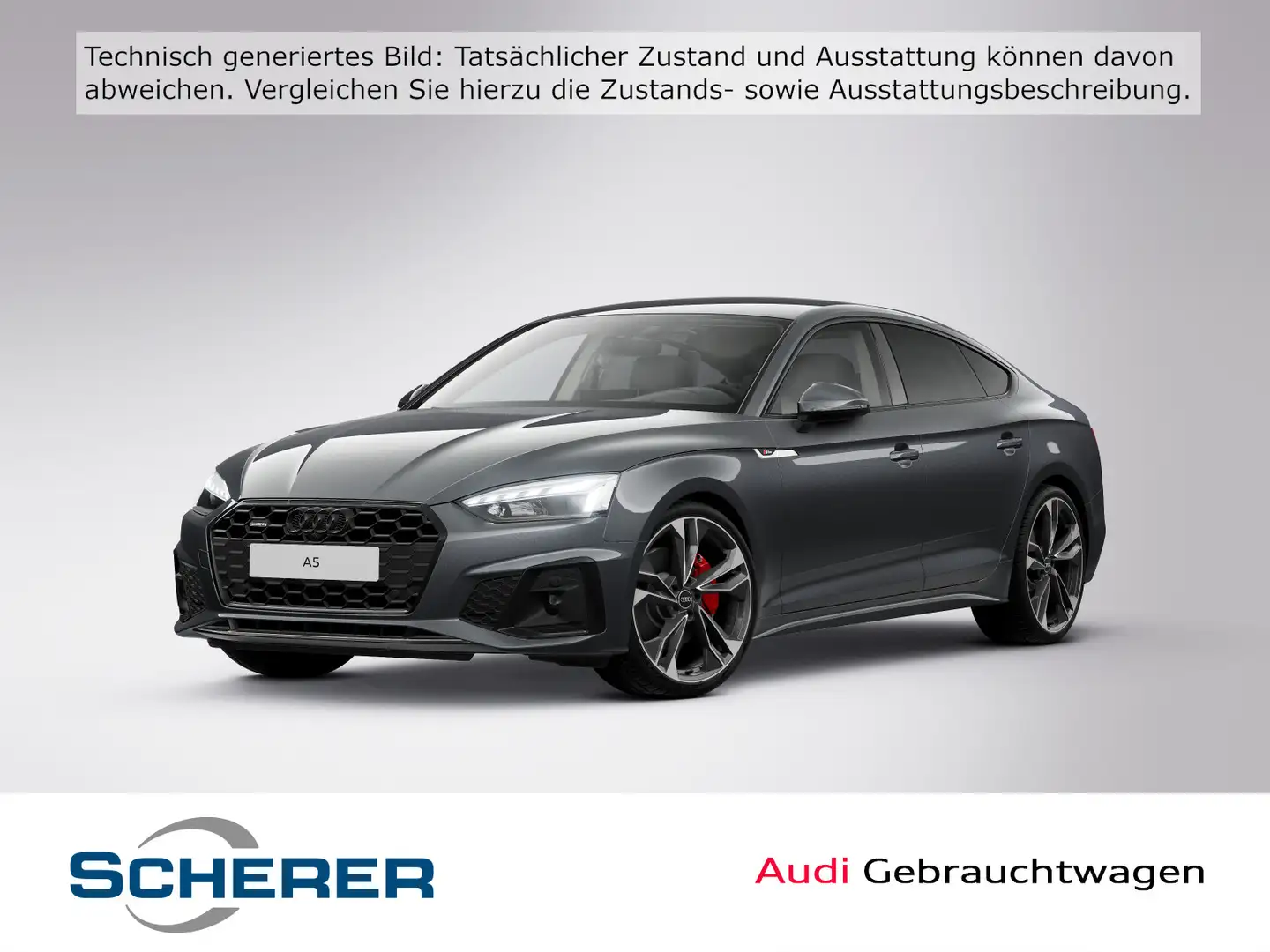 Audi A5 S line competion 45 TFSI qu *Matrix Grau - 1