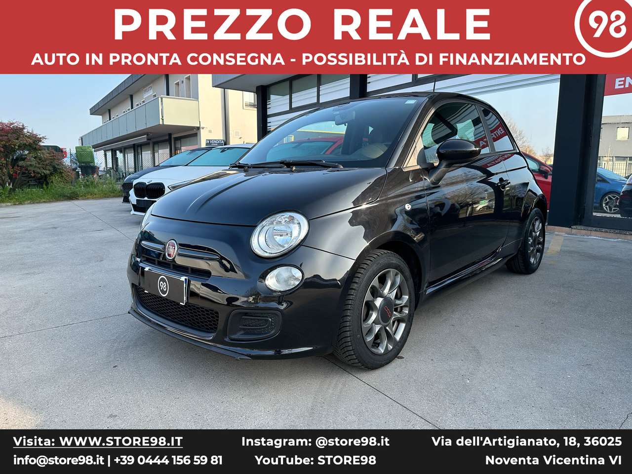 Fiat 500 S 1.3 mjt 95cv *NOEPATENTATI*