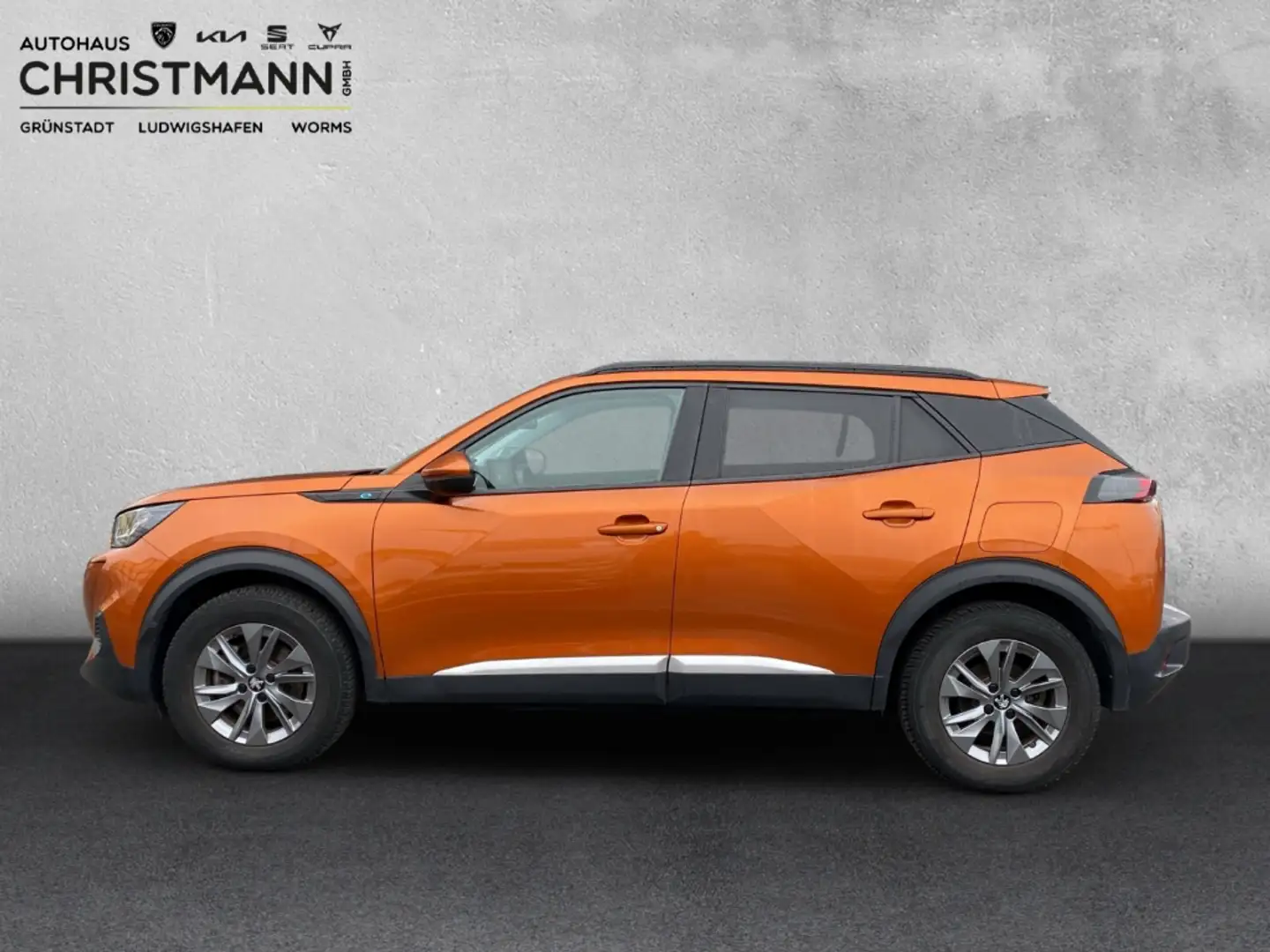 Peugeot 2008 e- Allure Elektromotor 136 *Navi*Kamera*Sitzheitzu Orange - 2
