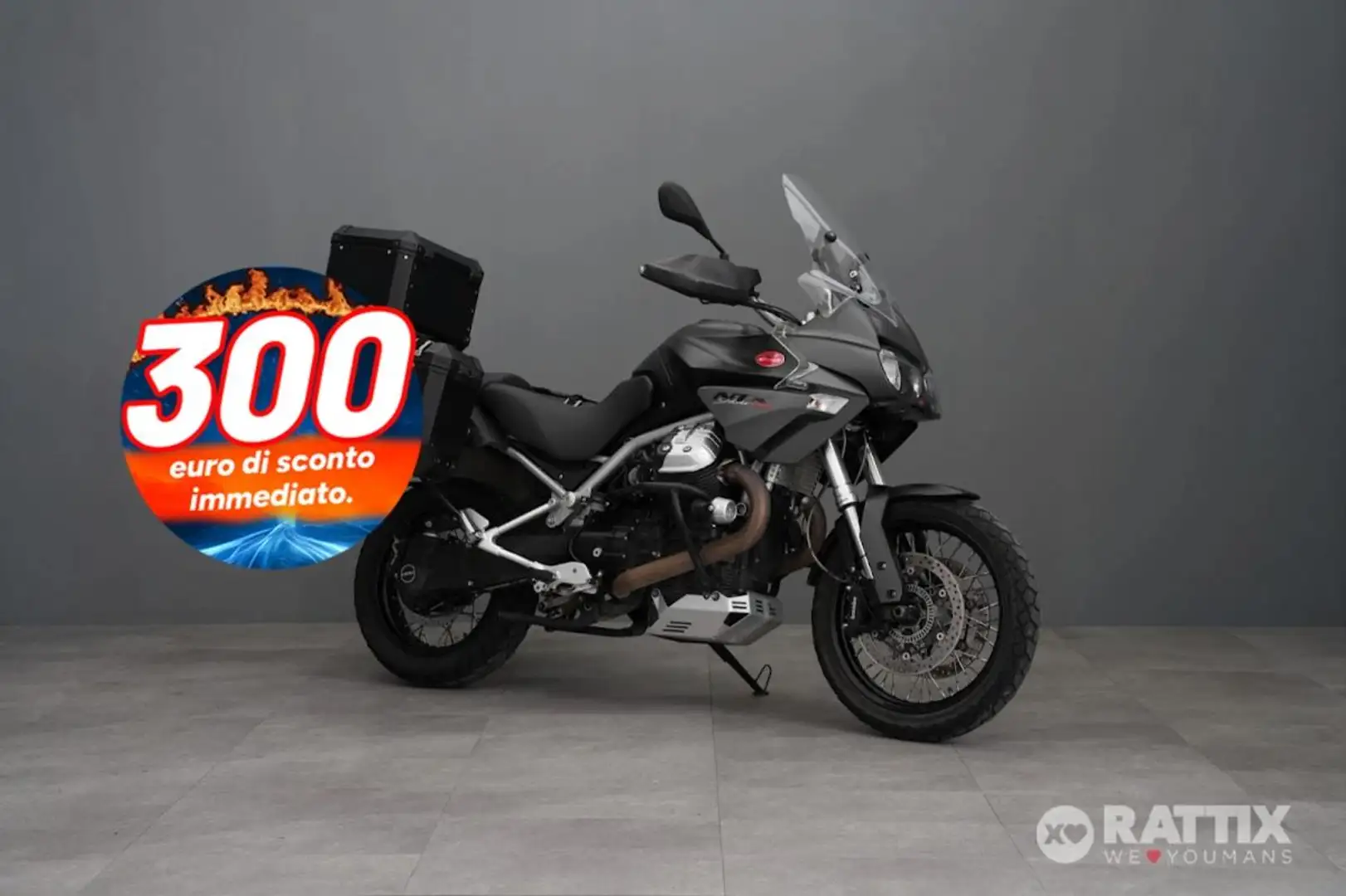 Moto Guzzi Stelvio 1200 NTX Abs Negro - 1