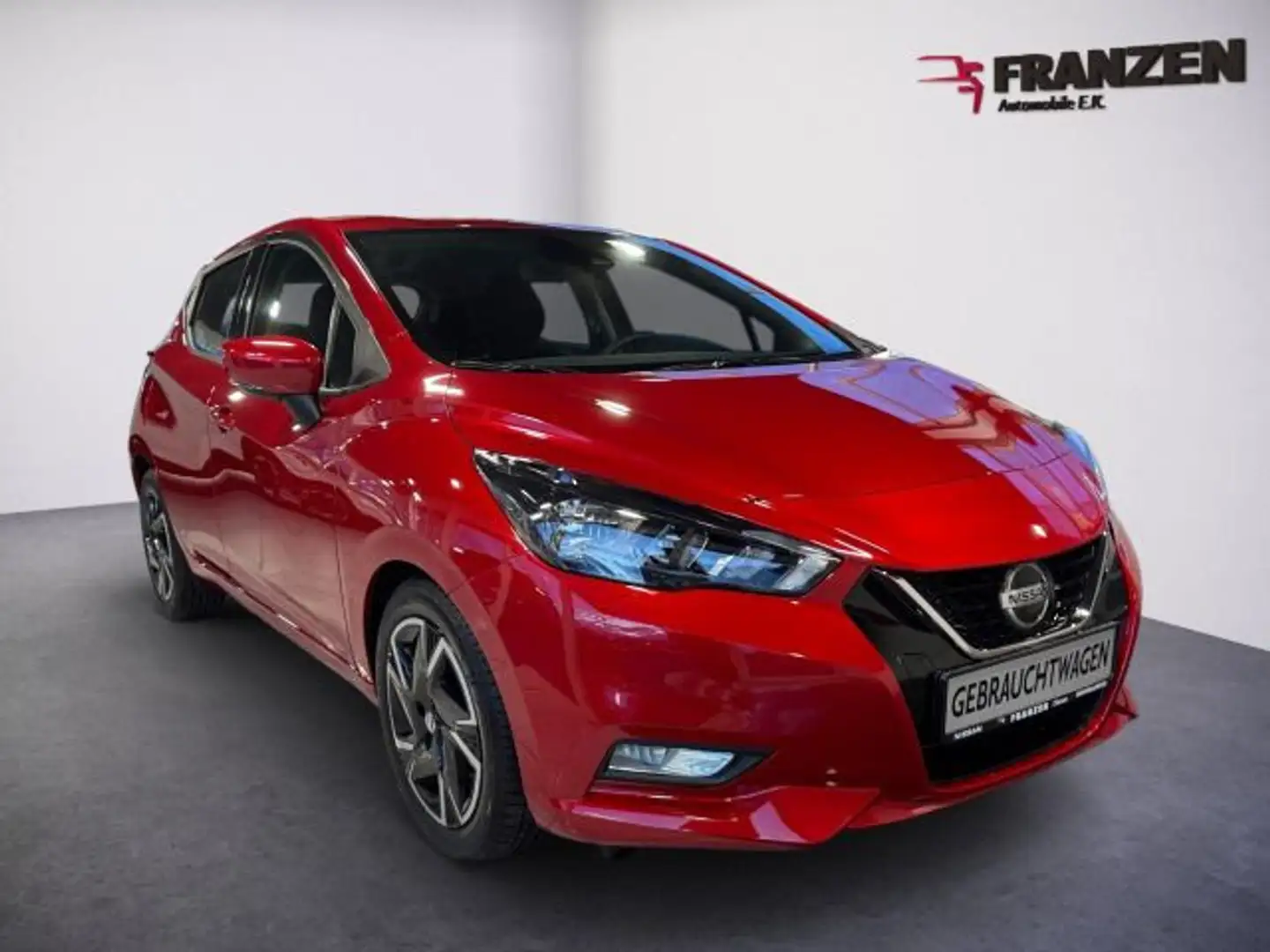 Nissan Micra N-Way | wenig KM ! | Automatik ! | Navi | Rouge - 2