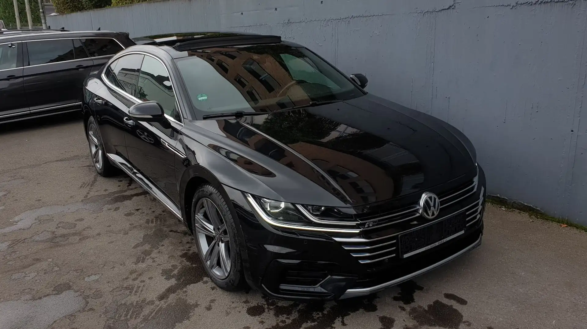 Volkswagen Arteon 2.0 TDI DSG 4M 3 x R-Line Pano/Leder/ACC Schwarz - 2