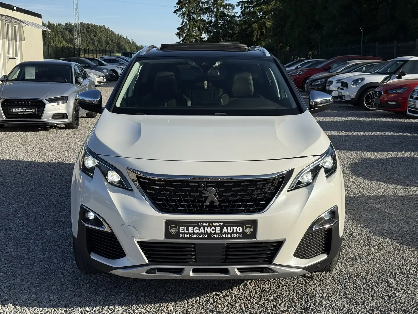 Peugeot 3008 Crossway-Full opt-Automatique-Carnet-Garantie Wit - 2