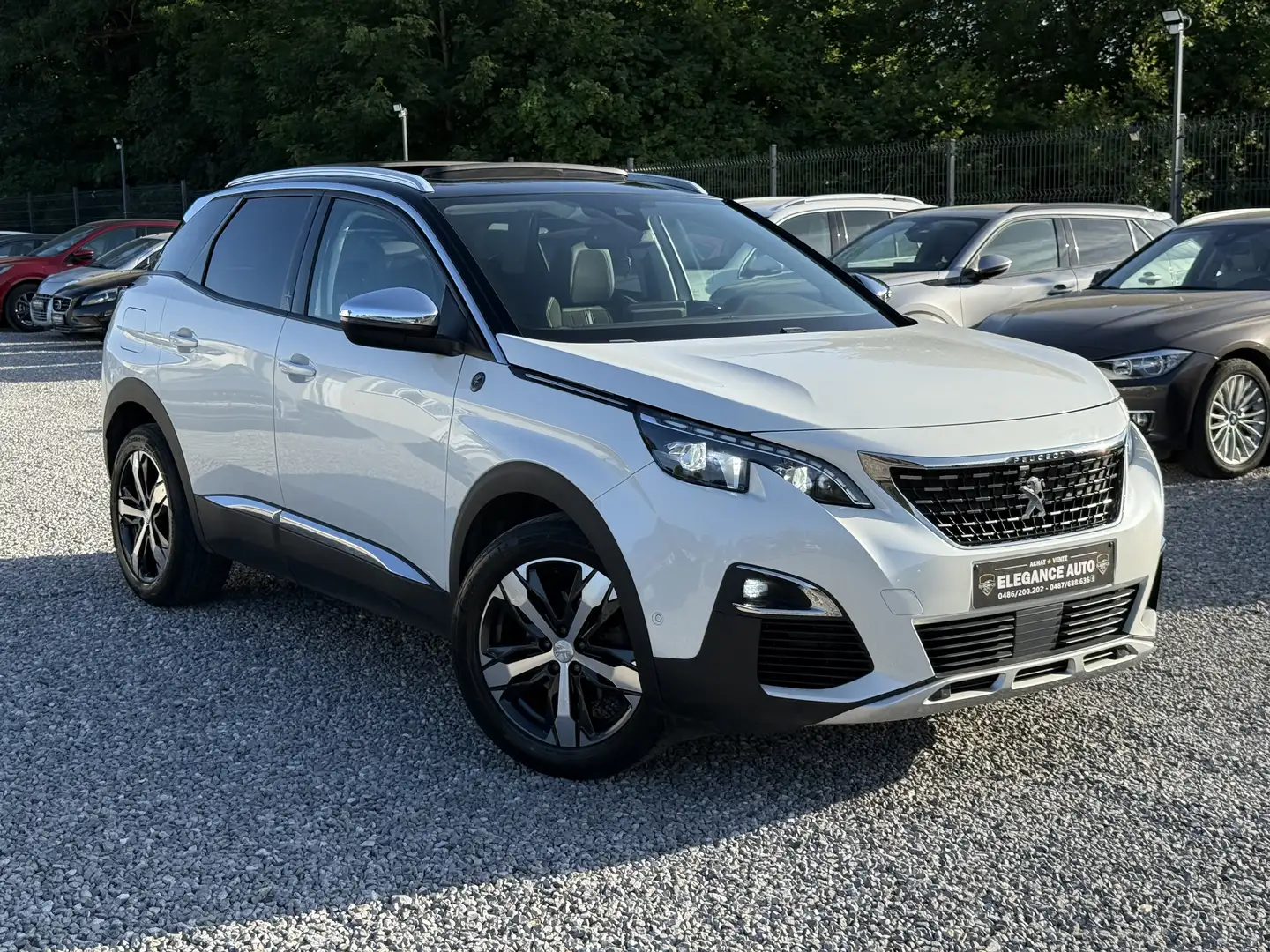 Peugeot 3008 Crossway-Full opt-Automatique-Carnet-Garantie Wit - 1