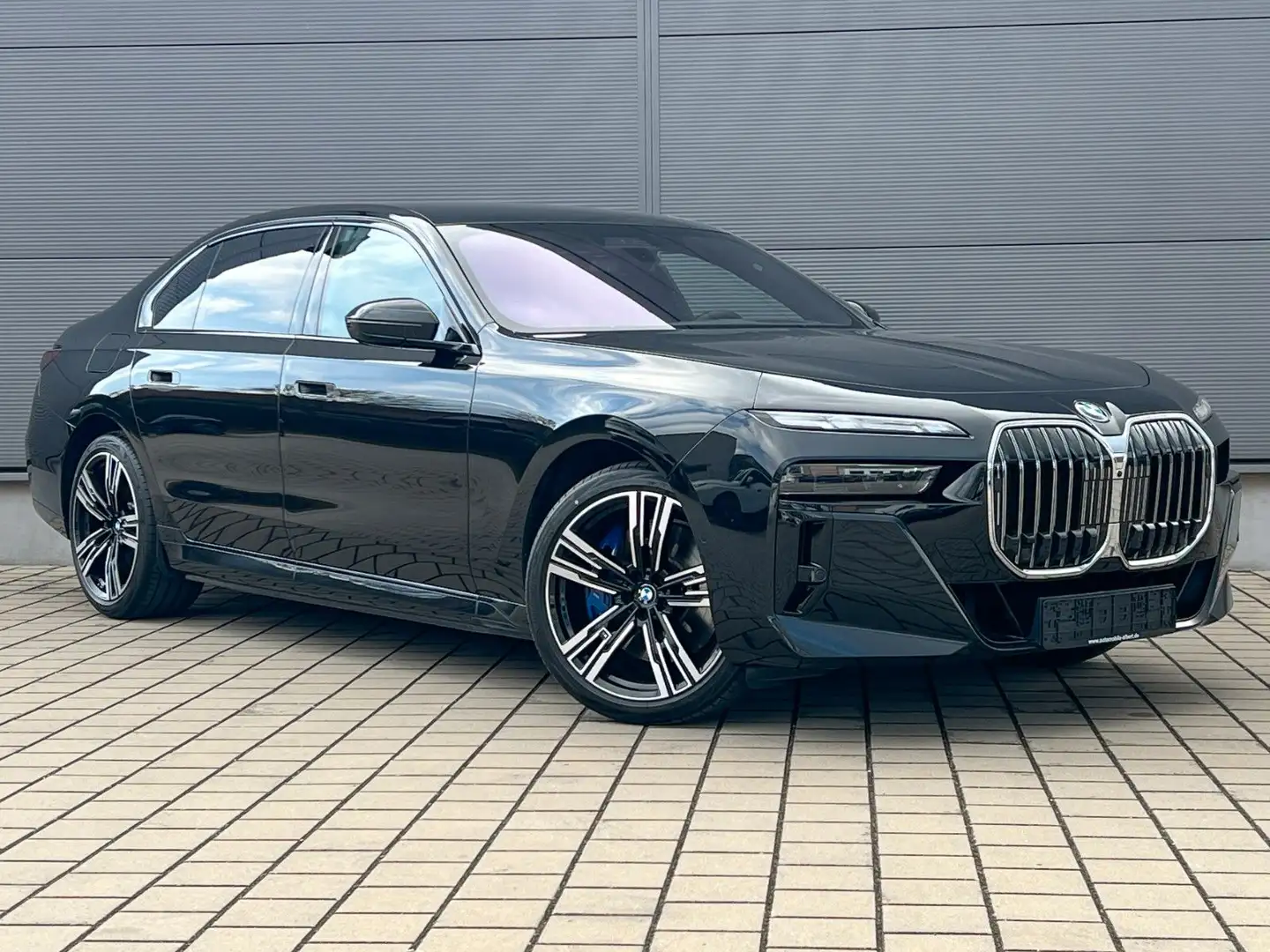 BMW 750 e Lim xDrive M Sport*Integral*Pano Sky*Lounge Černá - 2