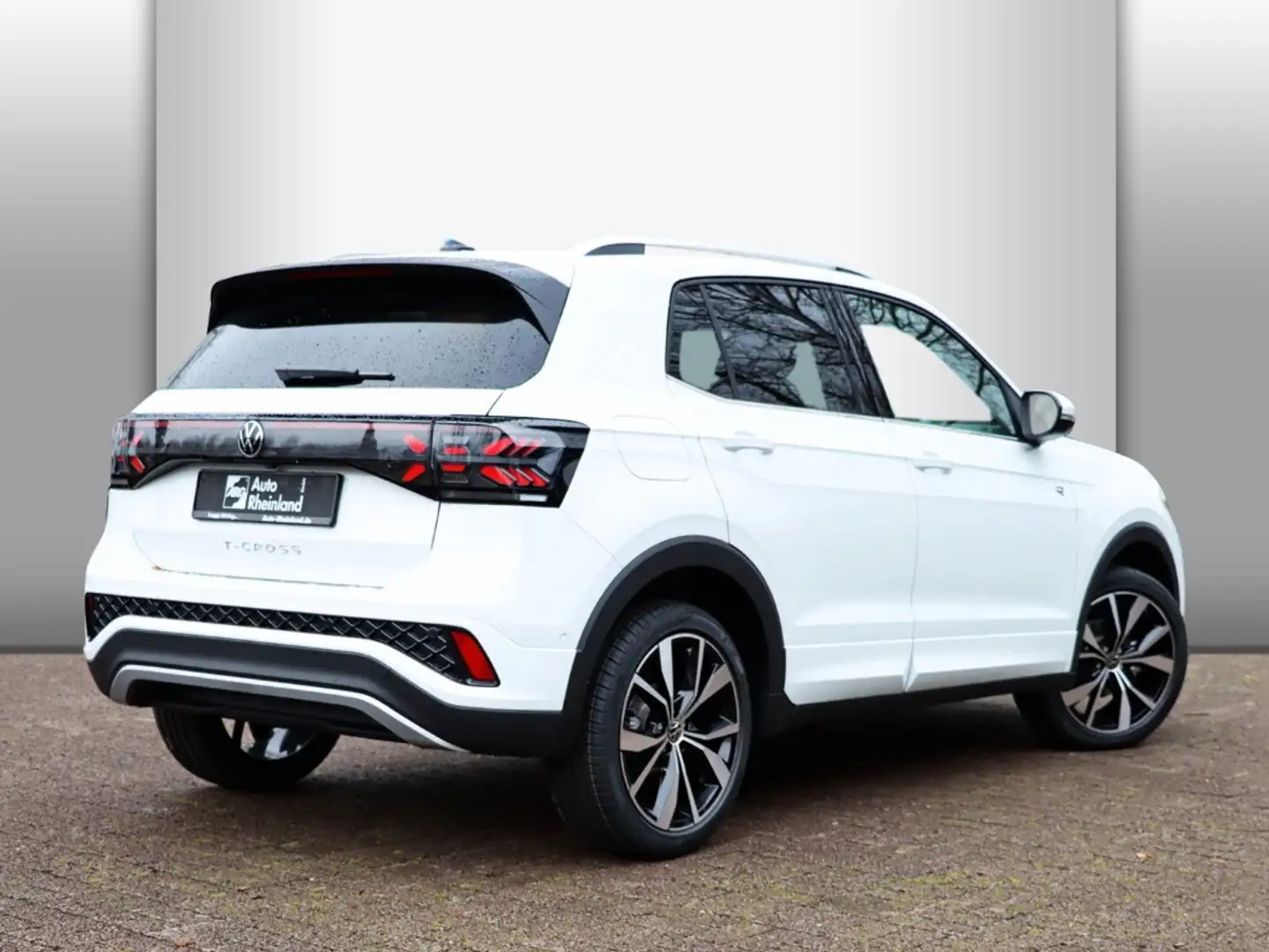 Volkswagen T-Cross R-Line 1.5 TSI OPF DSG AHK/IQ.LIGHT/NAVI/PARKLENK. Weiß - 2
