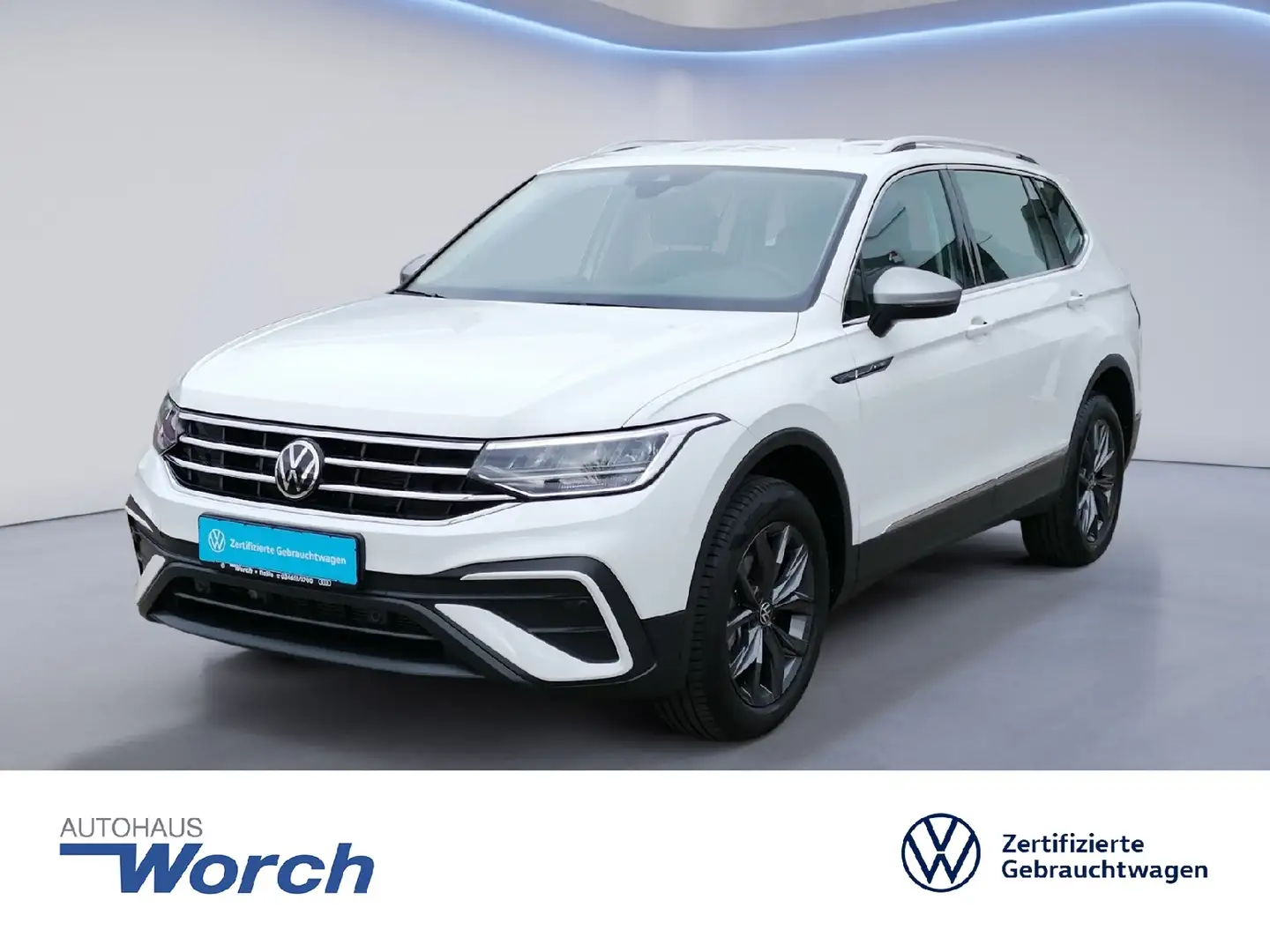 Volkswagen Tiguan Allspace 1.5 TSI DSG Life STHZ+AHK Weiß - 1