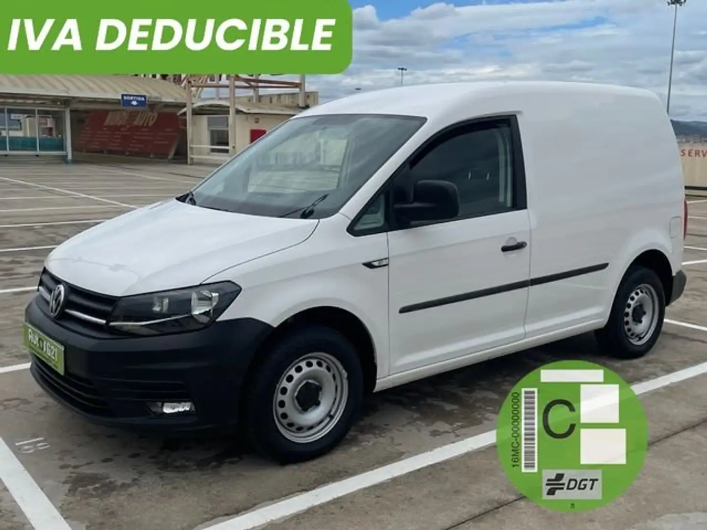 Volkswagen Caddy Furgón 2.0TDI 75kW Blanco - 1