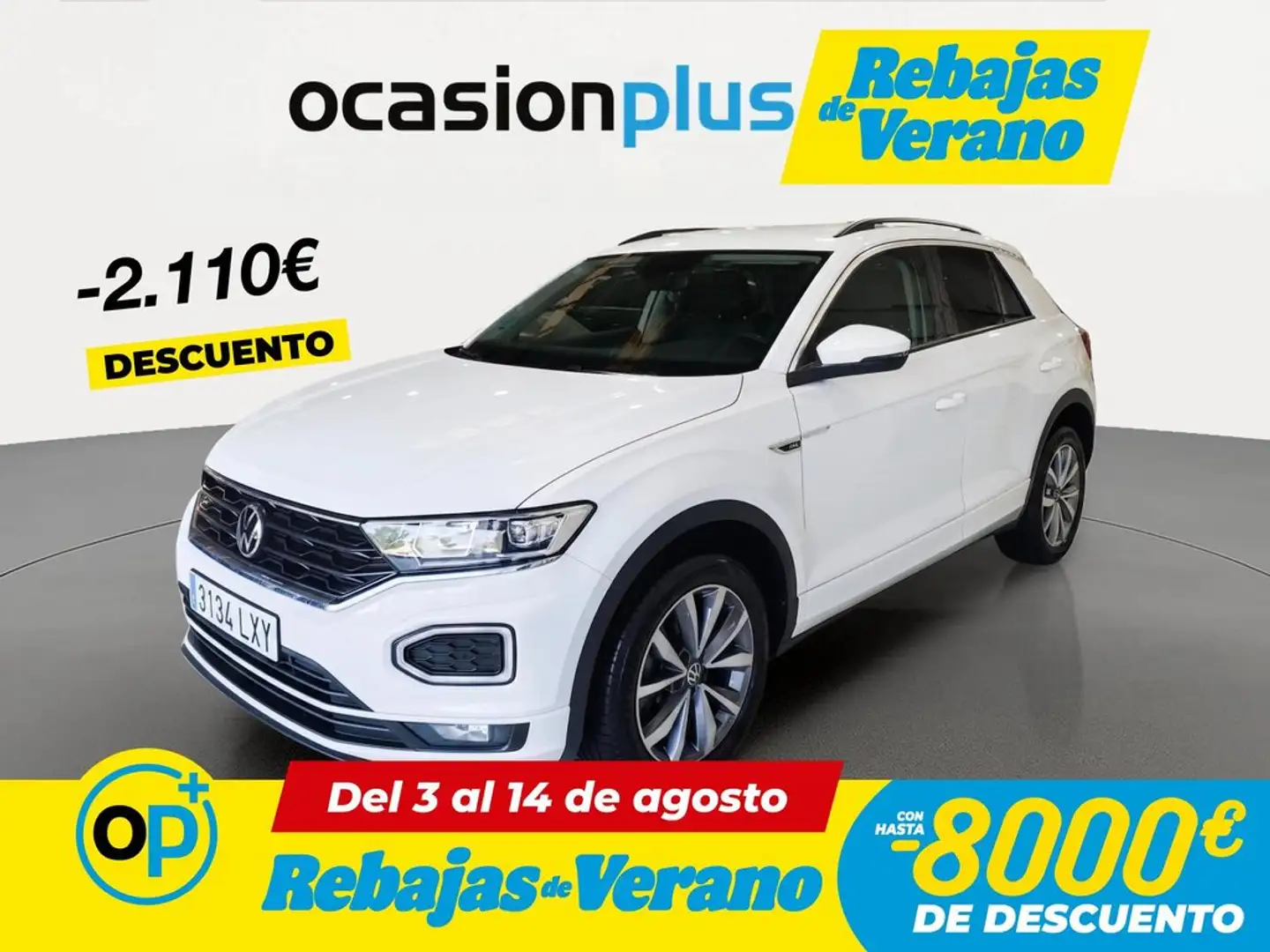 Volkswagen T-Roc 1.0 TSI Advance R-line 81kW Blanco - 1