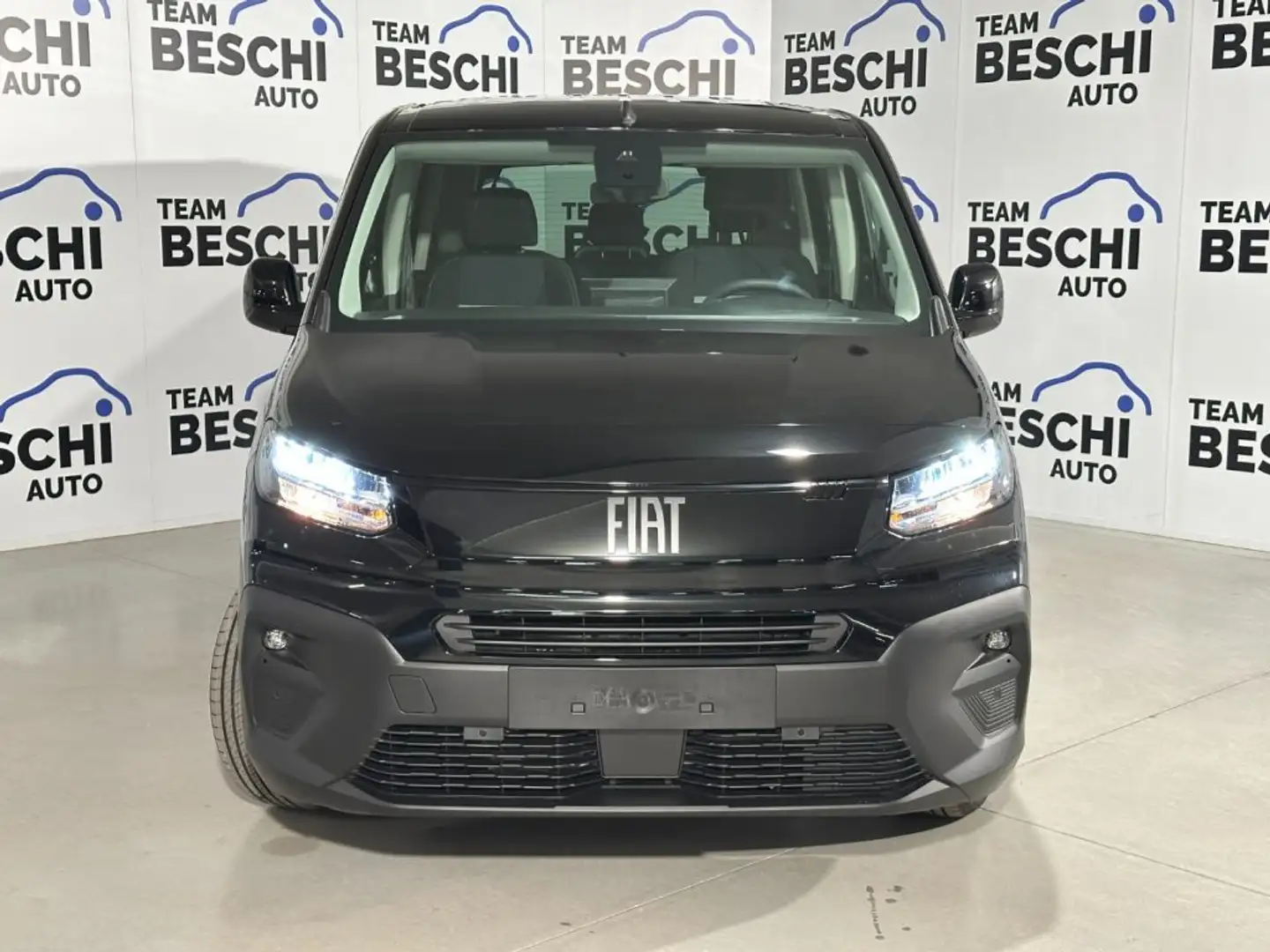 Fiat Doblo 1.5BlueHdi 100CV AUTOVETTURA Nero - 2