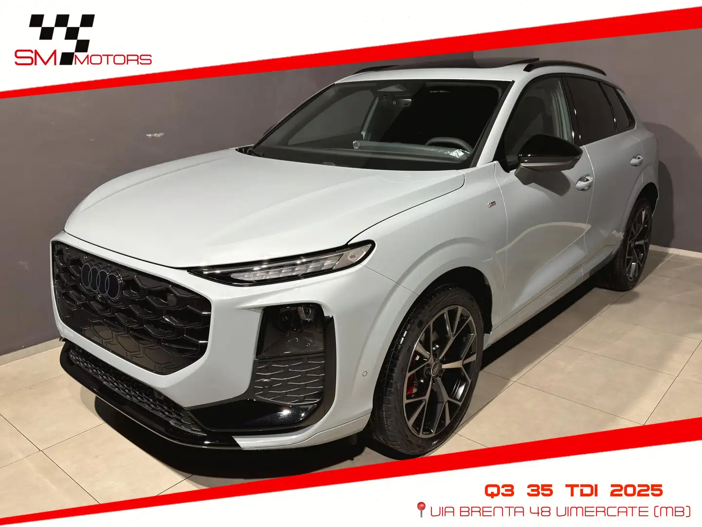 Audi Q3 2.0 tdi S line 150cv s-tronic PRONTA CONSEGNA Grigio - 1