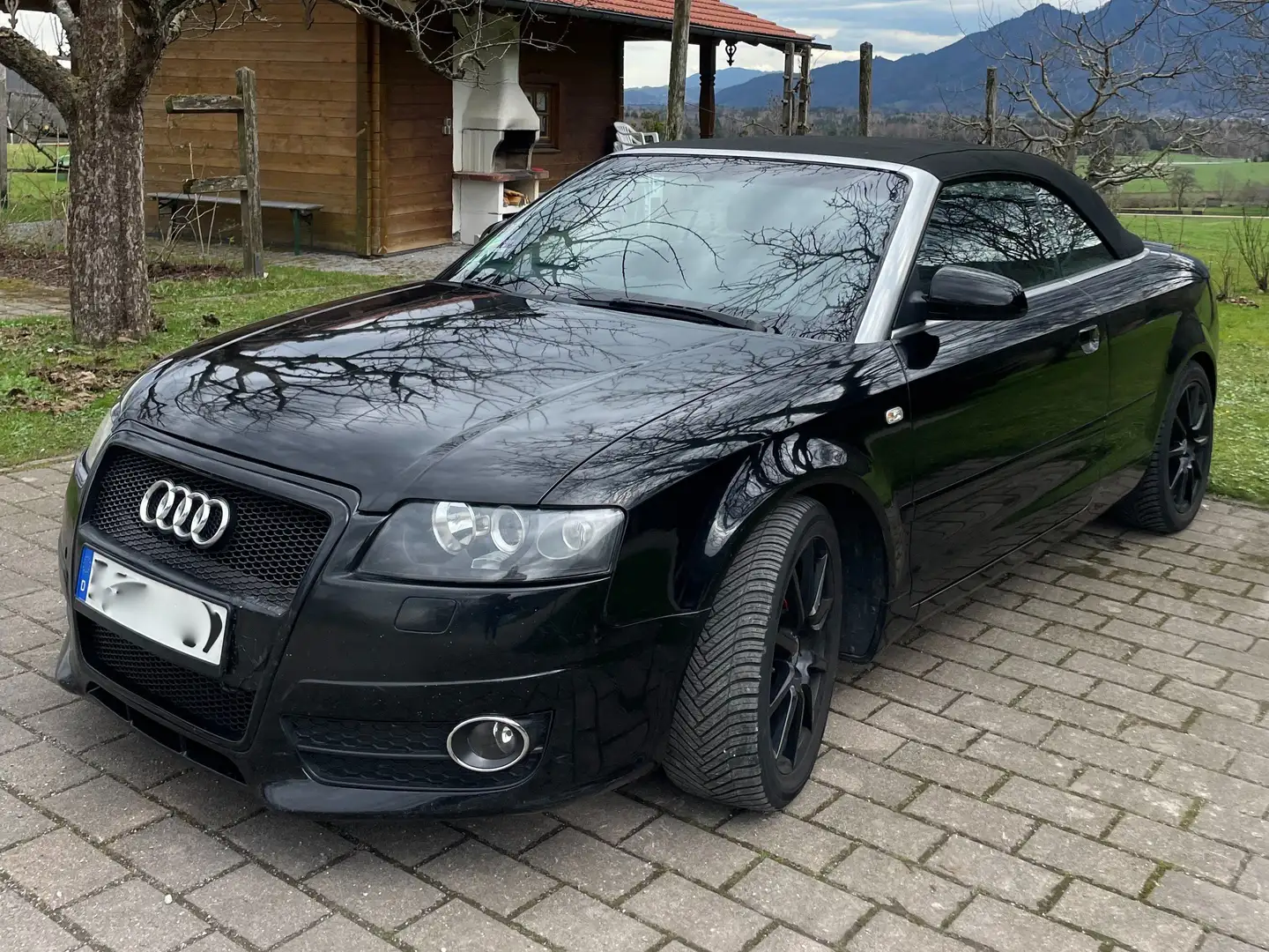Audi Cabriolet A4 1.8 turbo Siyah - 1