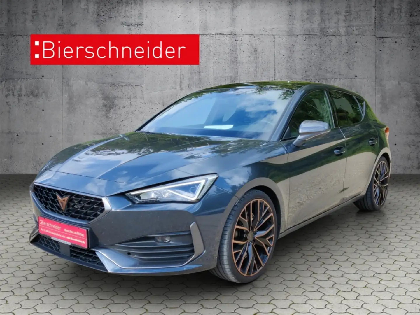 CUPRA Leon 2.0 TSI DSG VZ PANO NAVI LED DCC ACC SHZ GRA CONNE Gris - 1