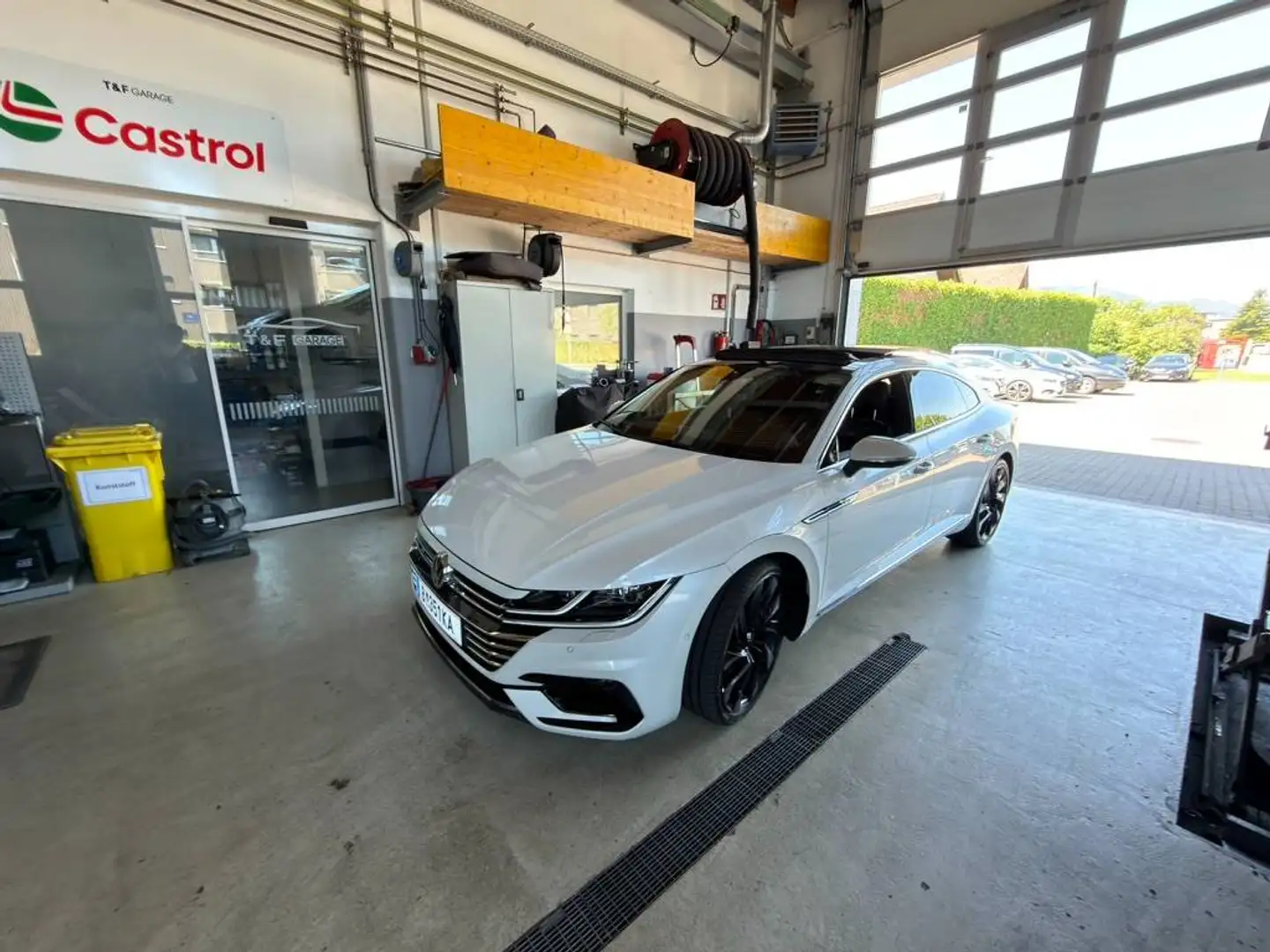 Volkswagen Arteon VW Arteon 3x R-Line 2.0 BiTDI DSG 4Motion | 239 PS | Oryx-Weiß | 8-fach 20" Rosario | Absolute Vollausstattung! Weiß - 1