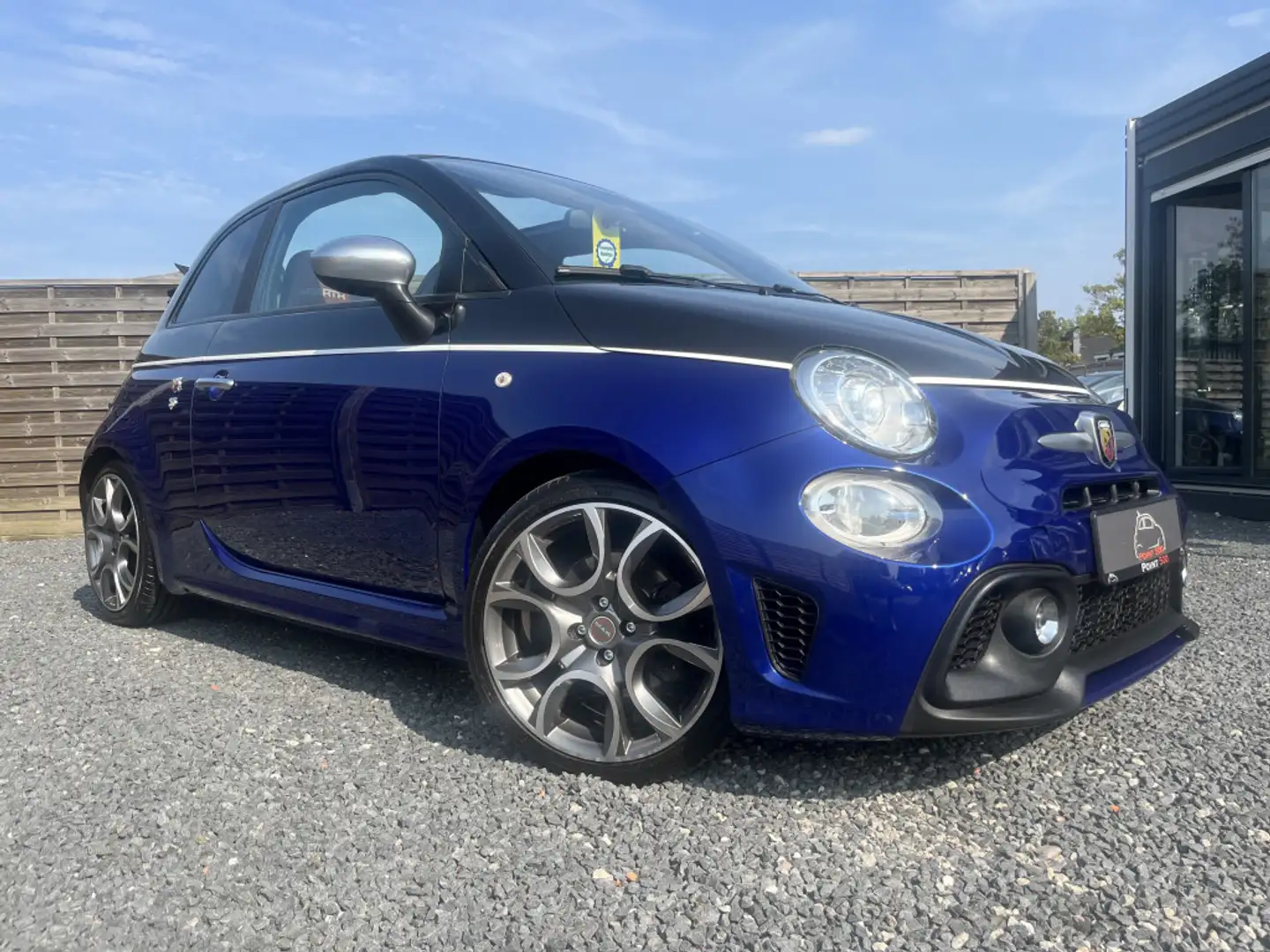 Abarth 595C AUTOMATIK TURISMO LEDER NAVI BEATS 59tkm Azul - 2
