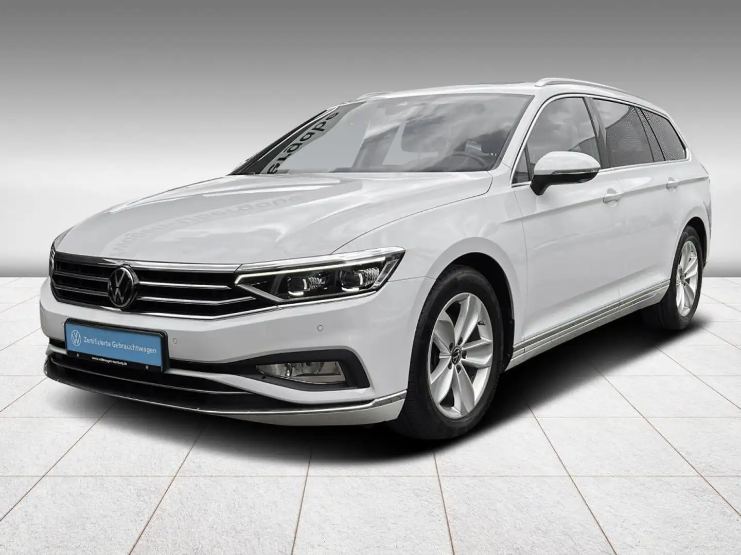 Volkswagen Passat Variant 4M 2.0 TDI DSG AHK/PANO/HUD/LEDER Weiß - 1