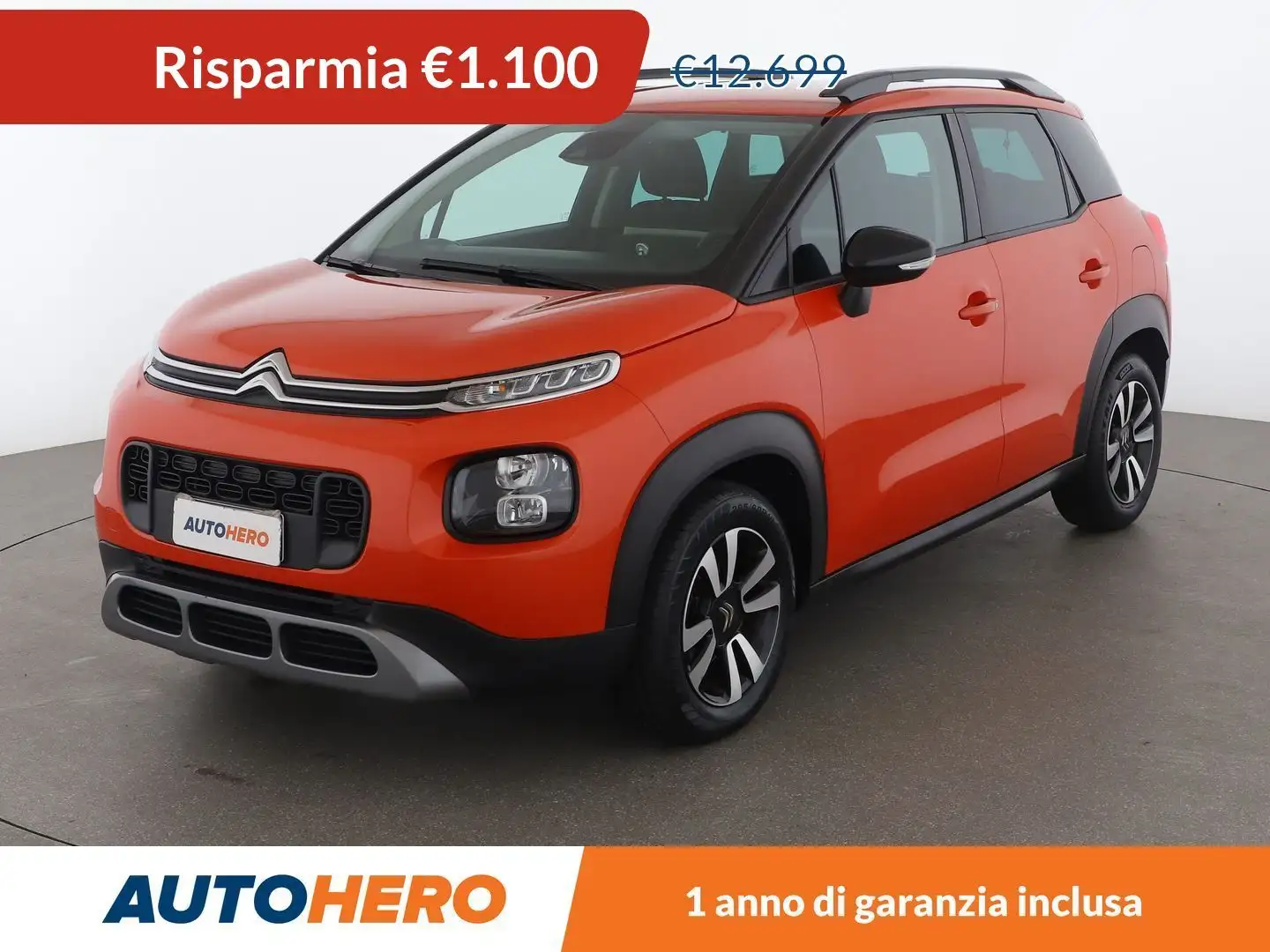 Citroen C3 Aircross 1.2 PureTech Shine 130 CV EAT6 Arancione - 1
