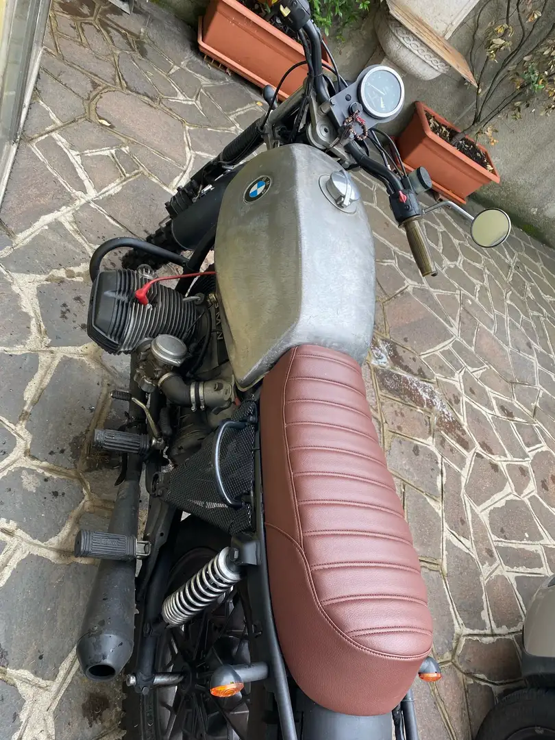 BMW R 45 cafe racer Argintiu - 2