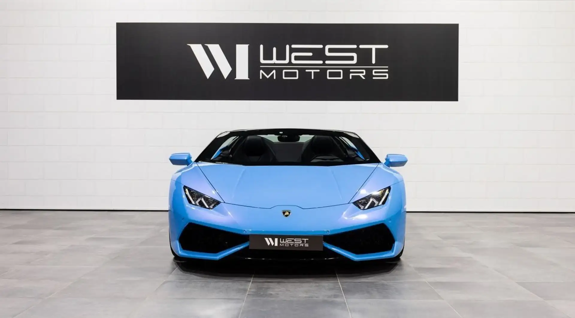 Lamborghini Huracán Spyder LP610-4 V10 610 – Française LIFT Ad Personam Alcantara Pack Style CarPlay surpiqûres Cam. Recul 1651E MOIS Blau - 2
