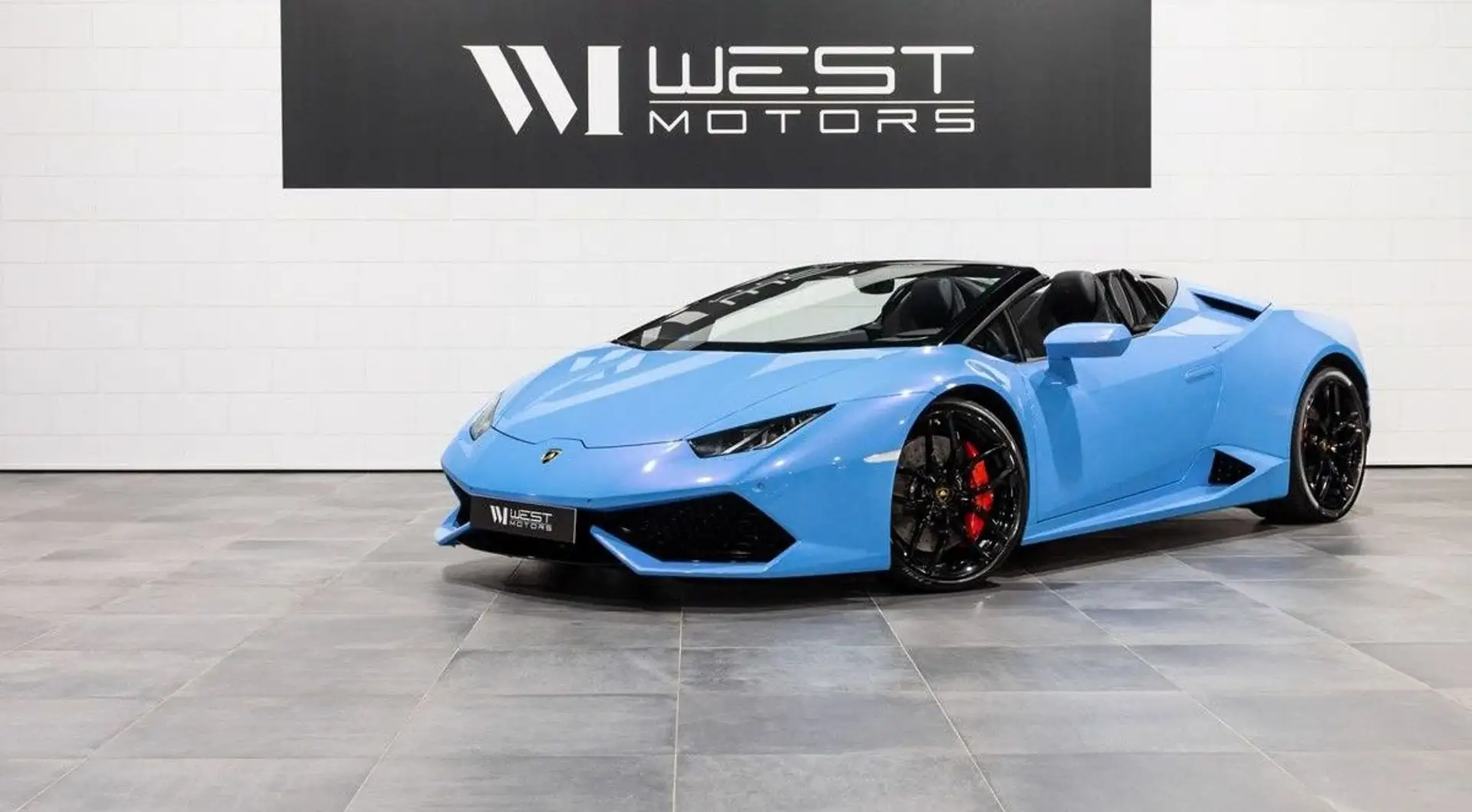 Lamborghini Huracán Spyder LP610-4 V10 610 – Française LIFT Ad Personam Alcantara Pack Style CarPlay surpiqûres Cam. Recul 1651E MOIS Blau - 1