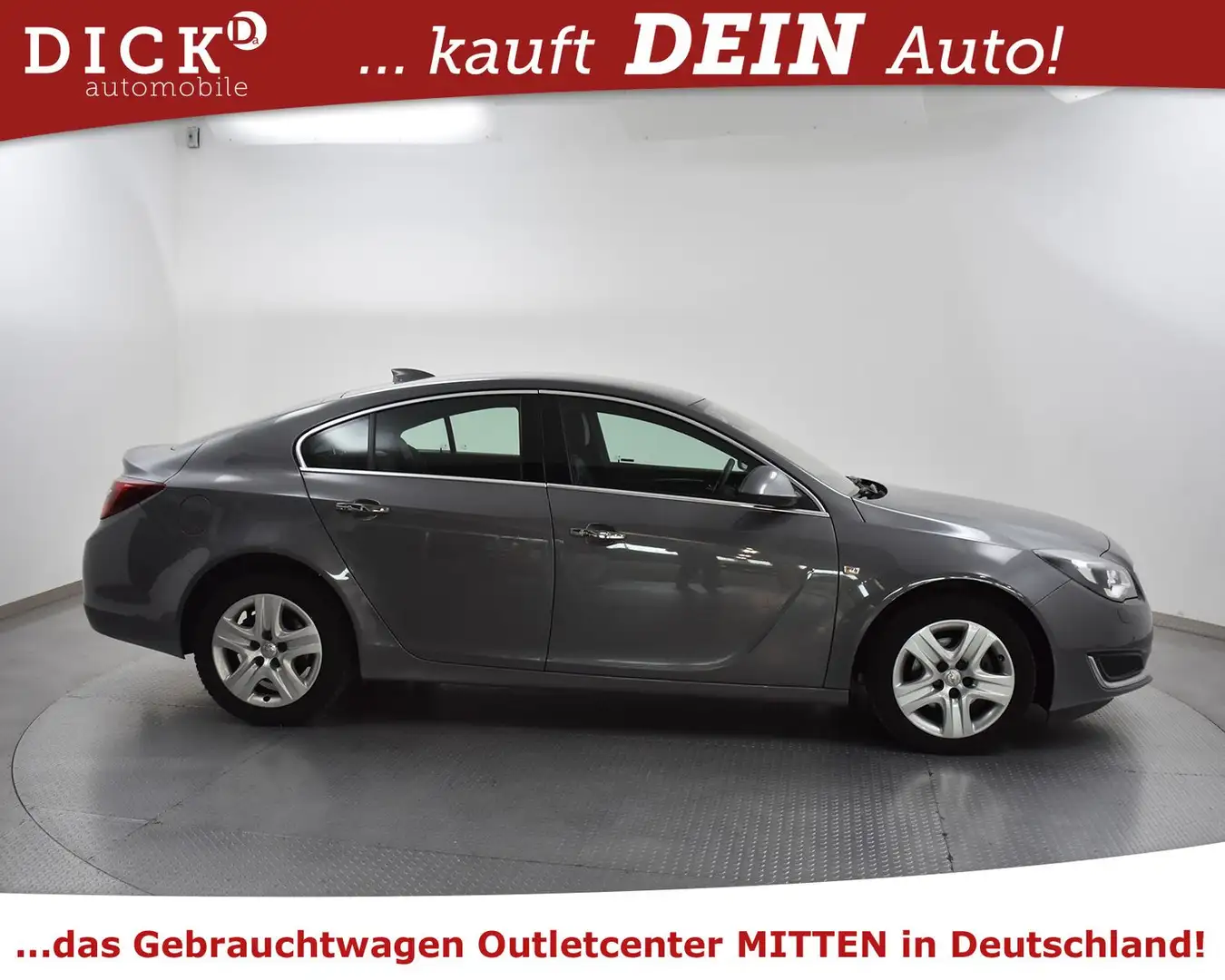 Opel Insignia 1.4 Innov MEMO+NAV+XEN+SHZ+KAM+AHK+LEDE Gris - 2