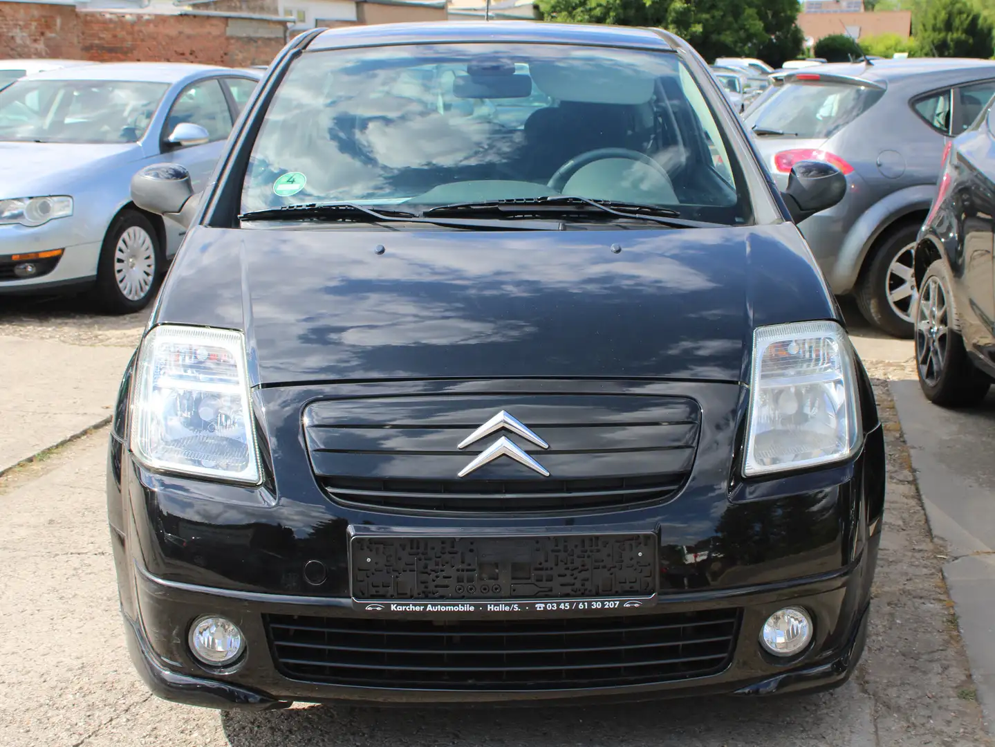 Citroen C2 VTR Plus*Klima*HUneu*1.Hand* Schwarz - 2