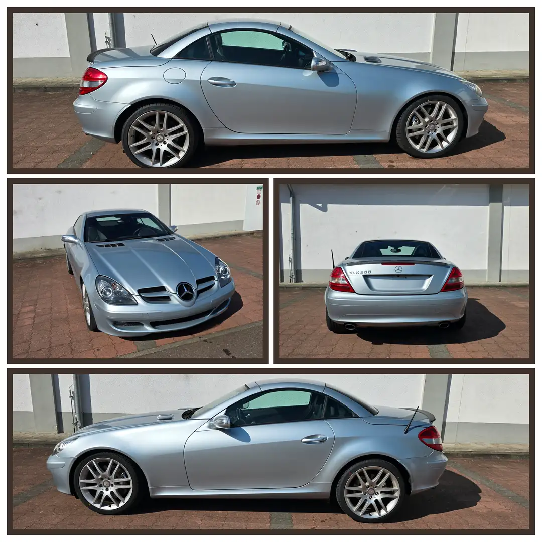 Mercedes-Benz SLK 200 Roadster Gris - 1