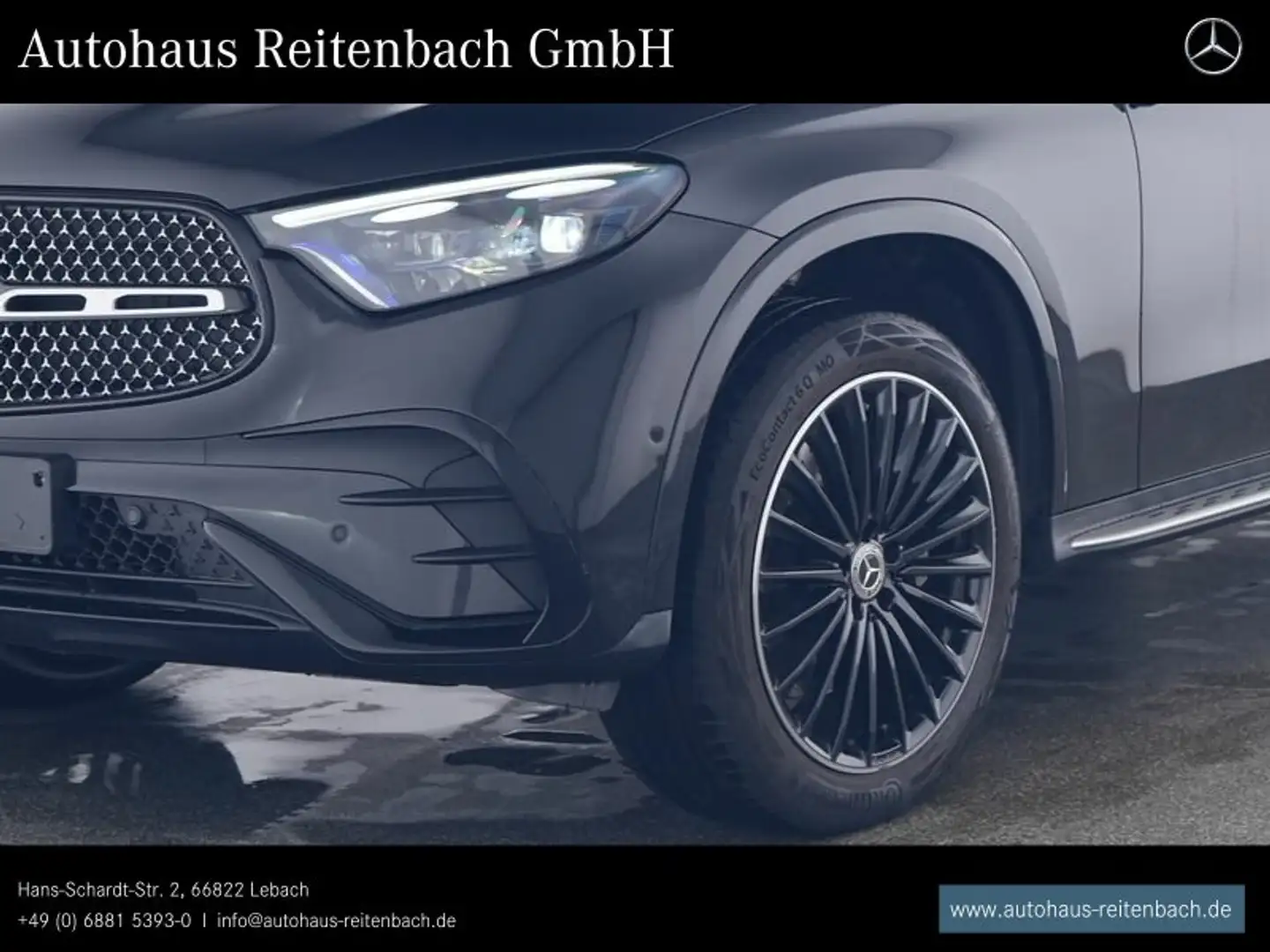 Mercedes-Benz GLC 220 GLC220d 4M AMG+PANO+NIGHT DISTR+20"+360°+KEYLESS Zwart - 2