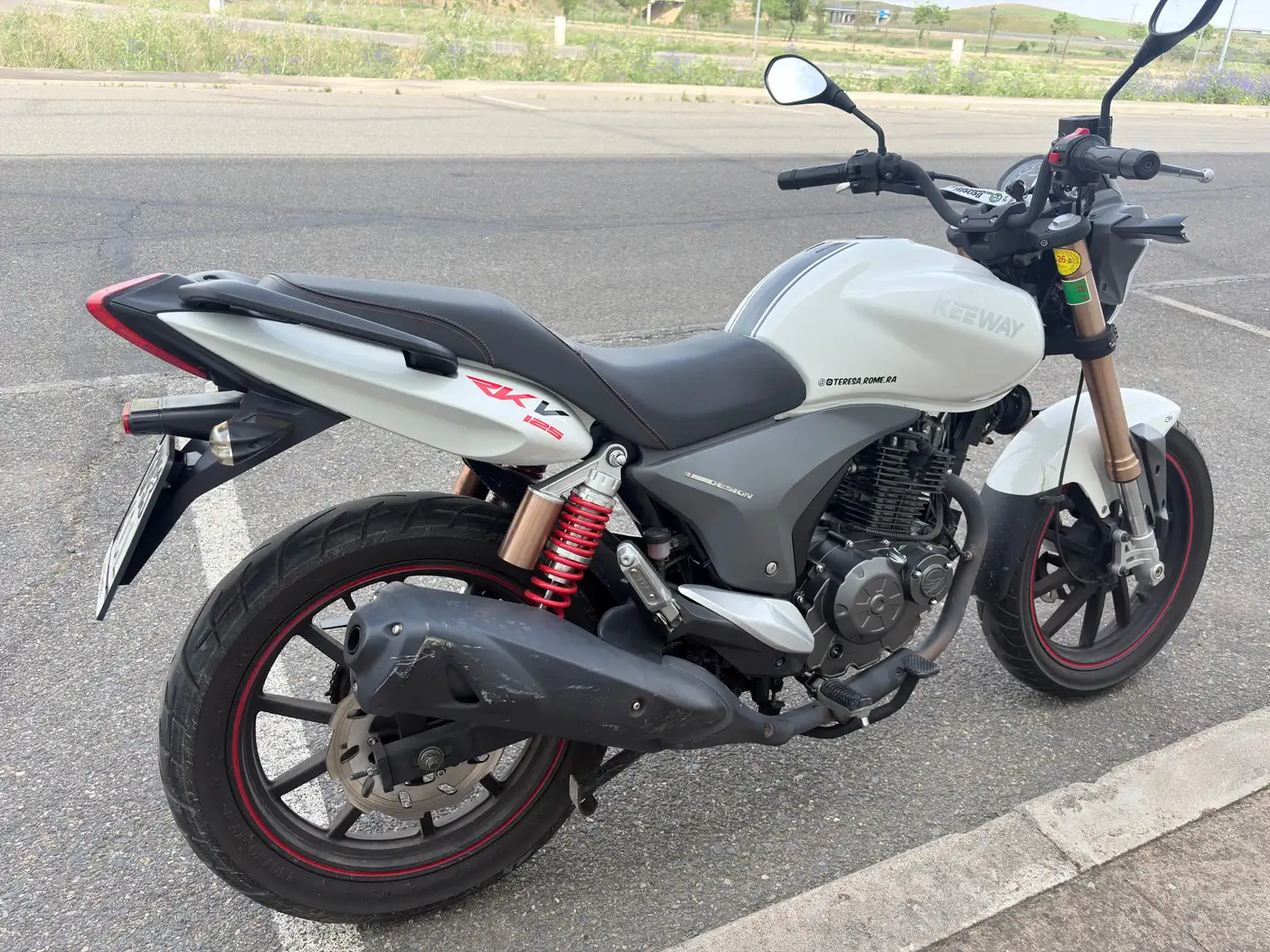Keeway RKV 125 FLAME Blanco - 1