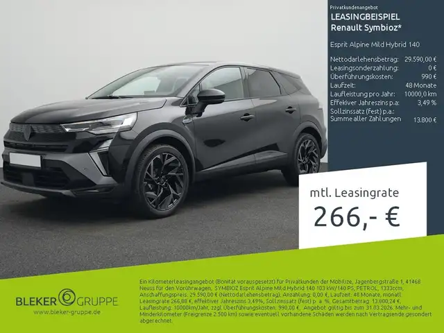 Renault Symbioz Esprit Alpine Mild Hybrid 140