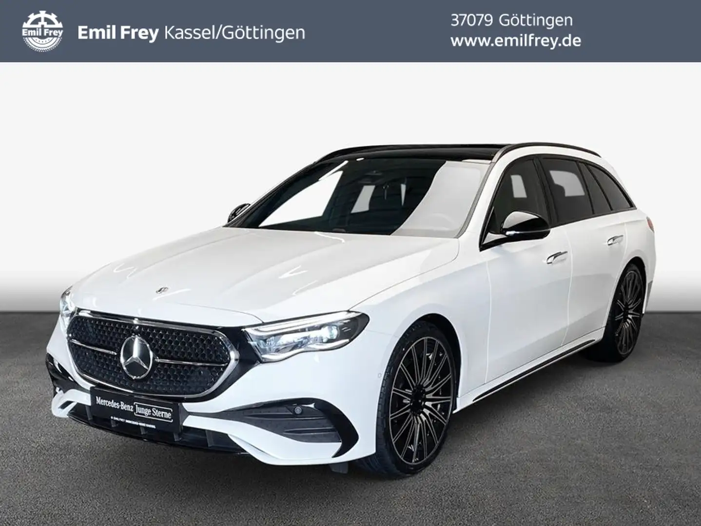 Mercedes-Benz E 220 E-Klasse Weiß - 1