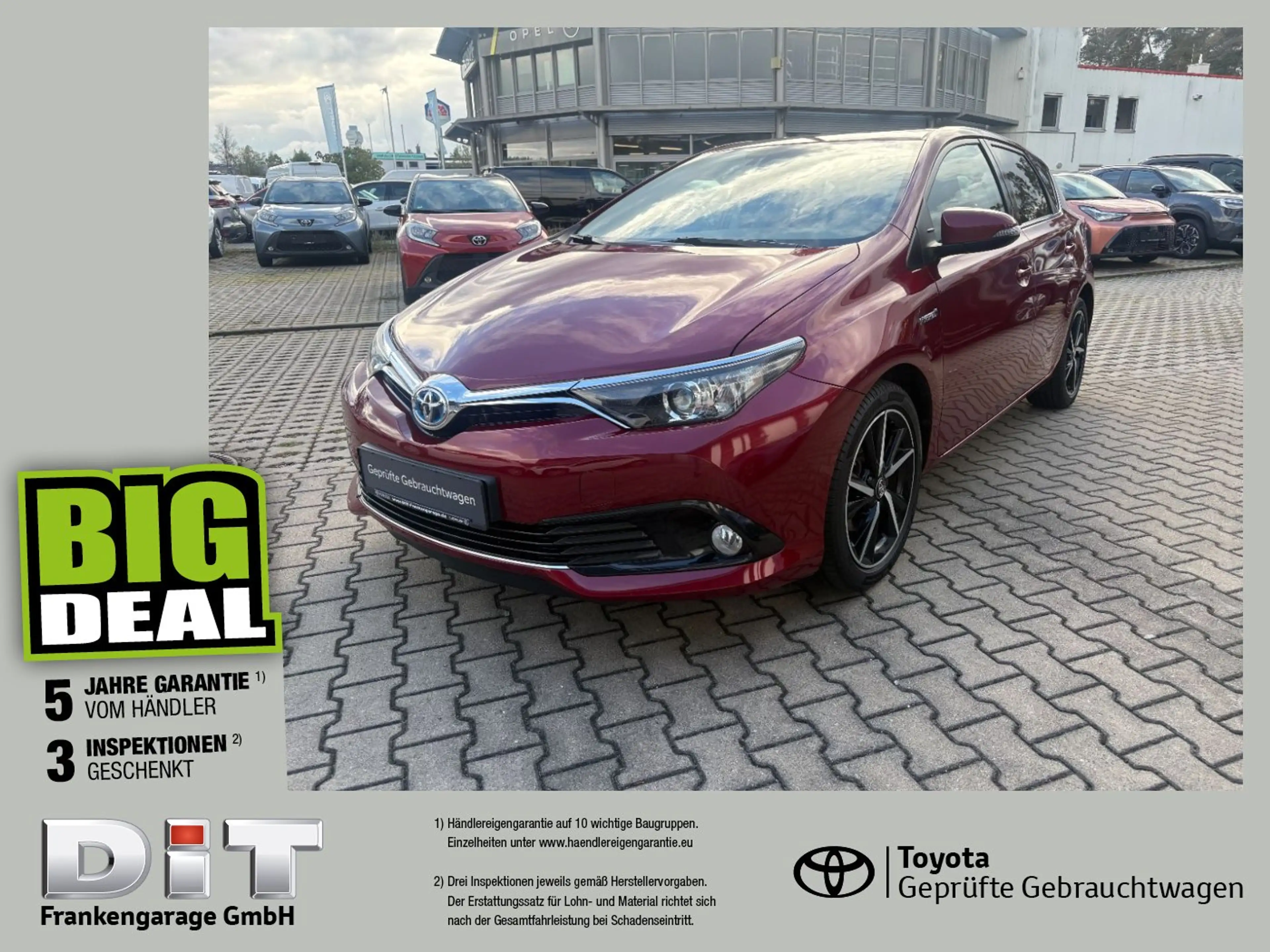 Toyota Auris 1.8 Hybrid Edition-S+ Kamera, 8-fach, Navi
