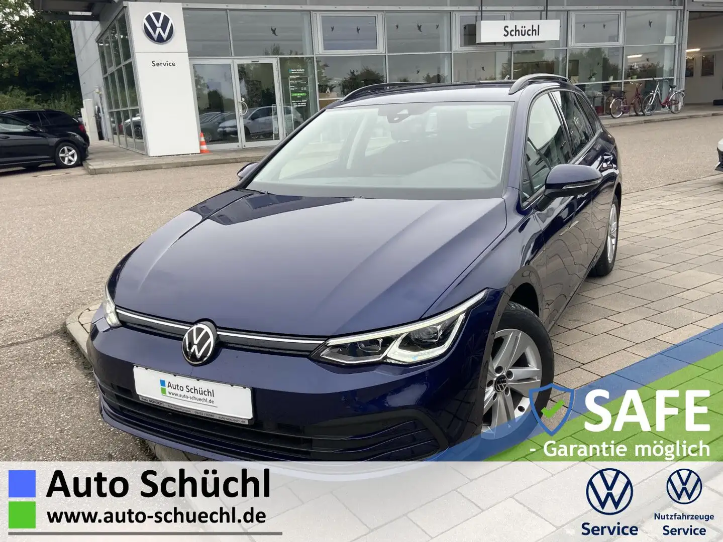 Volkswagen Golf Variant 1.5 TSI DSG Life NAVI+LED+APP-CONNE Blau - 1