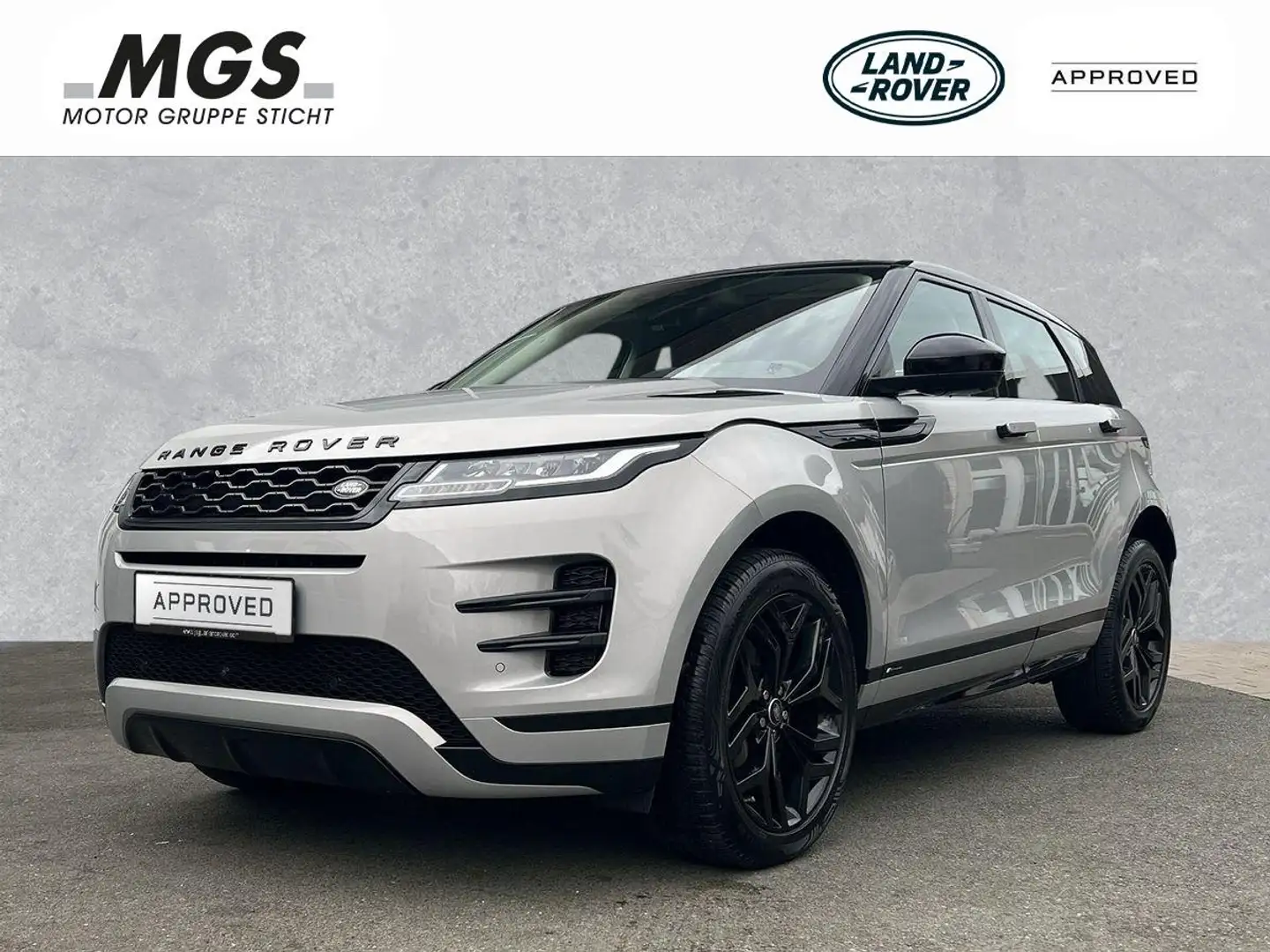 Land Rover Range Rover Evoque R-Dyn. #AWD#Keyless#Winter Silber - 1