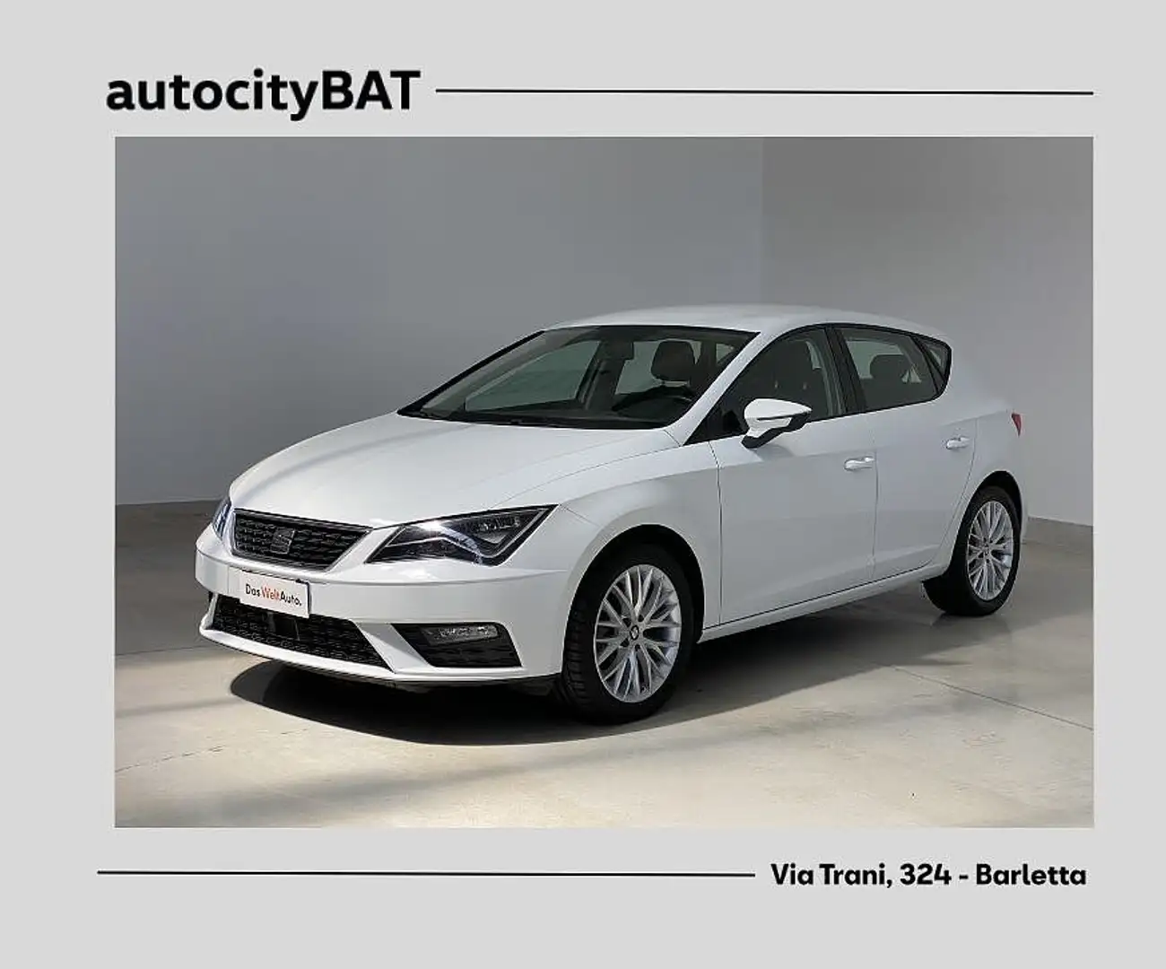 SEAT Leon 1.4 TGI 5p. Business HIGH Bianco - 1
