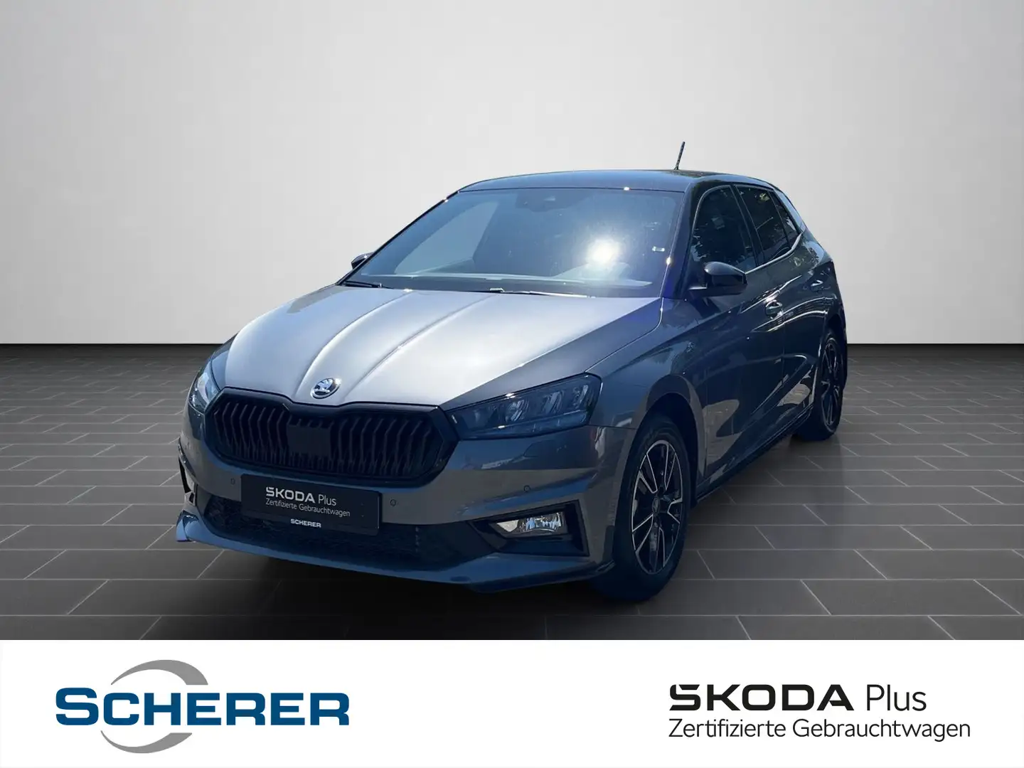 Skoda Fabia 1.0 TSI DSG Monte Carlo Klima, USB, SHZ Grau - 1