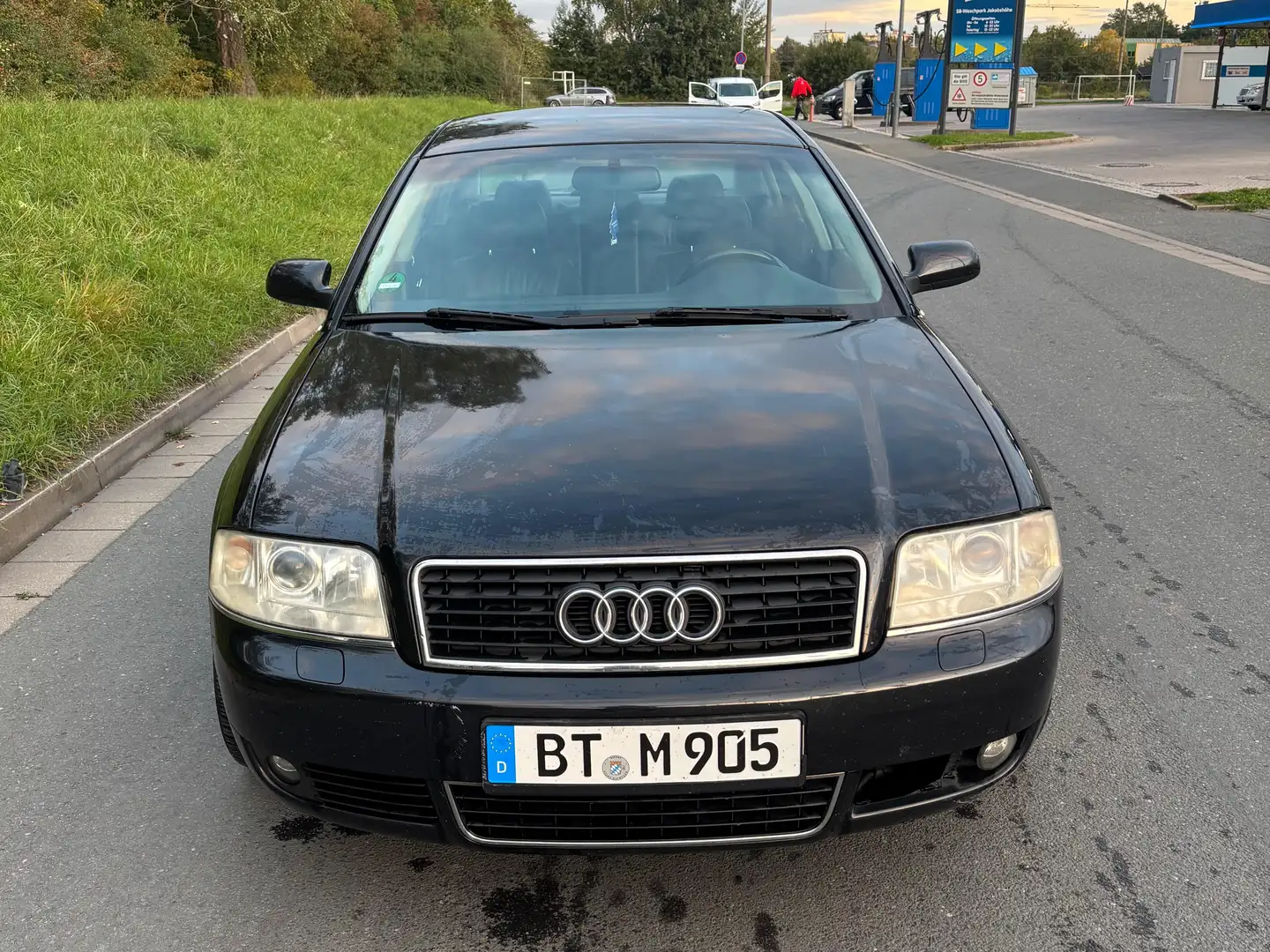 Audi A6 Schwarz - 1